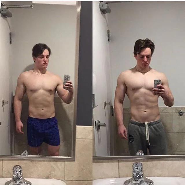 Only 7 days into program and @carson.plaisier is definitely on the right track! Stay tuned to see his progress! 💪🏼