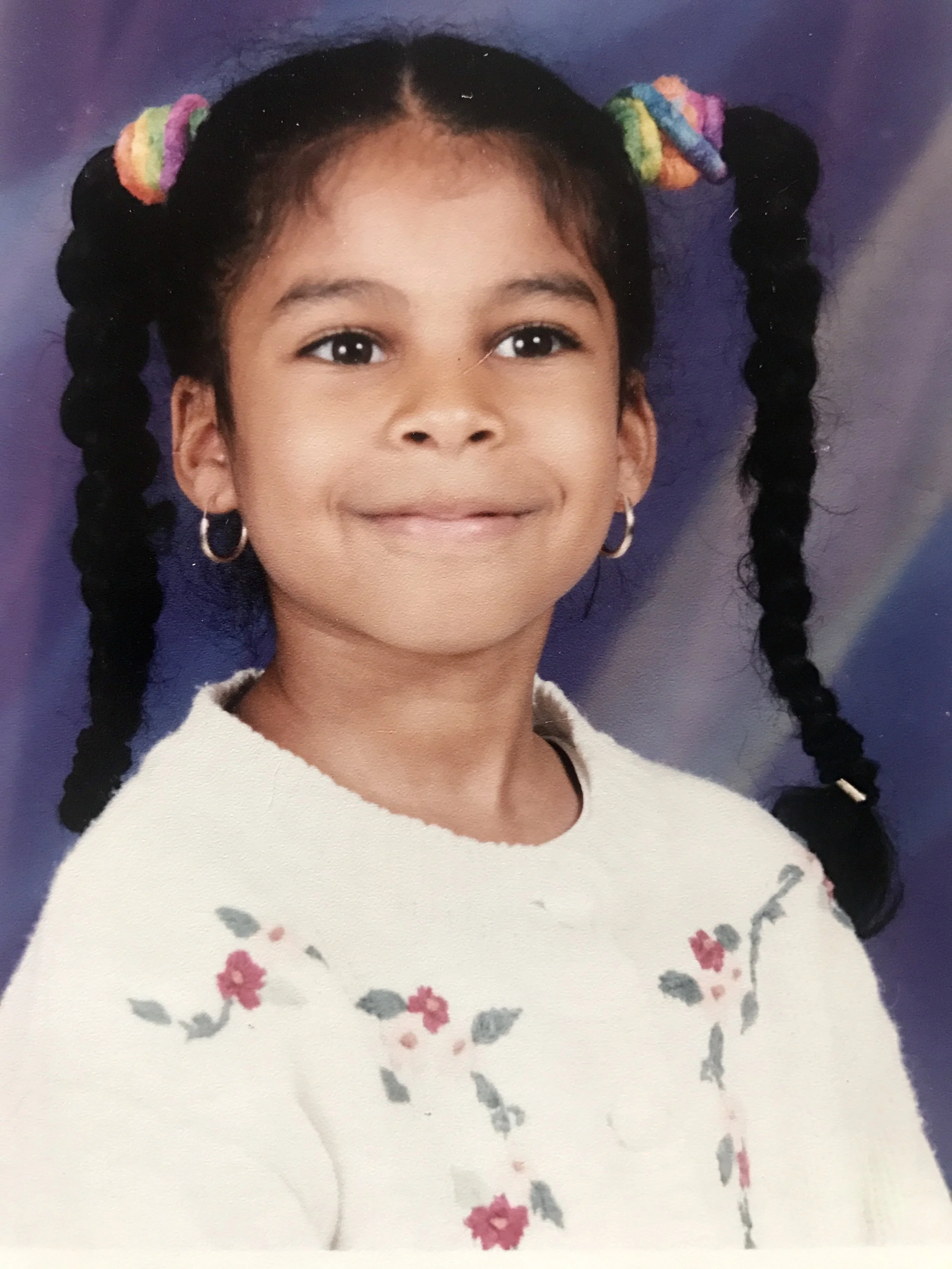 One of my old school photos at W. Hayward Burns Elementary School. 
