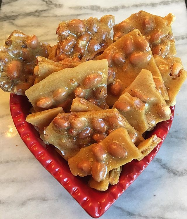 Old Fashioned Peanut Brittle! So very yummy!! My dad and my father-in-law would always choose Peanut Brittle over any other candy. So I decided many, many years ago I needed to learn how to make it for them. They loved it and I loved making it for th