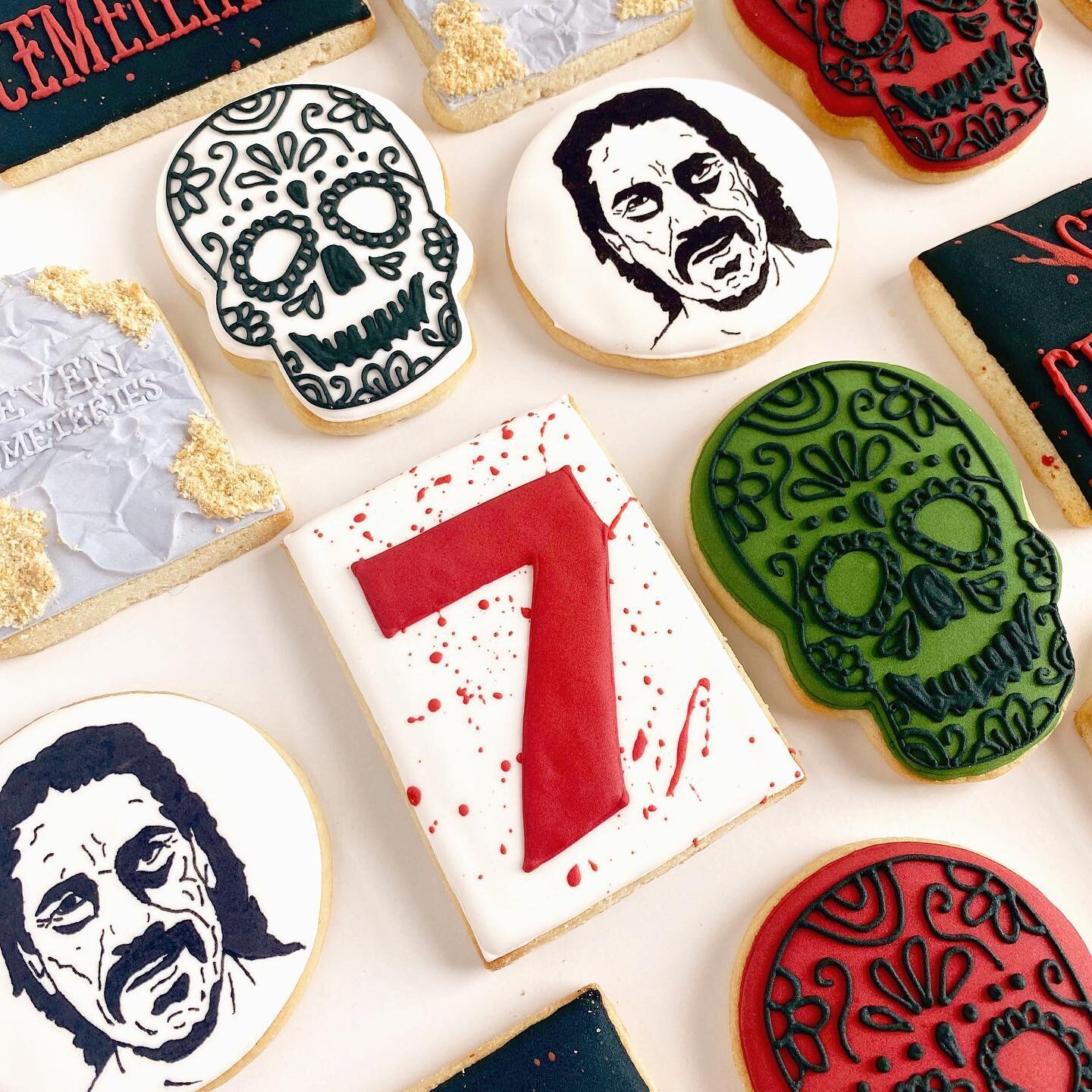 THAT&rsquo;S A WRAP &mdash; STOKED that I got to make these cookies to celebrate the end of filming for a new movie starring @officialdannytrejo ✨🎥