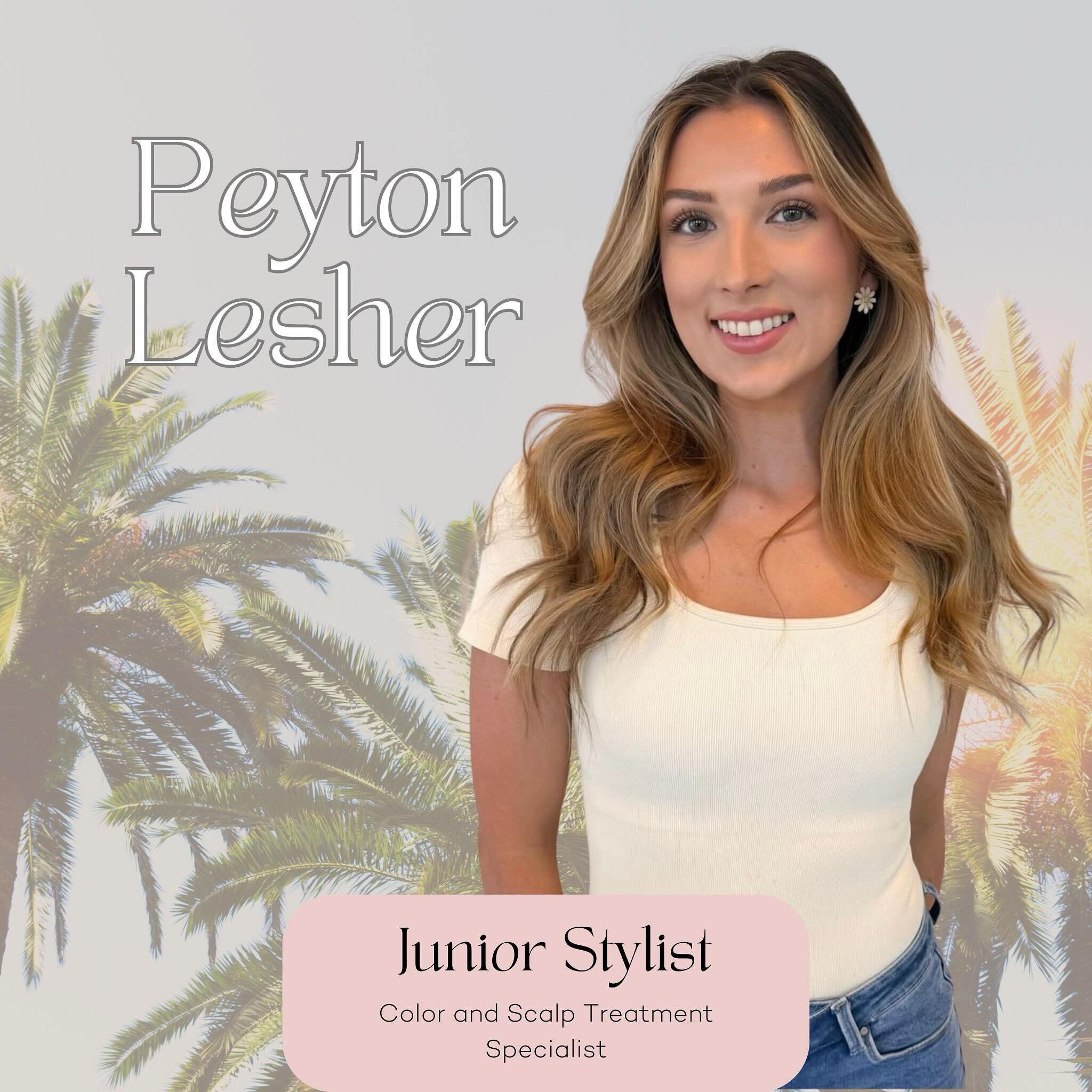 🌟 Exciting News Alert! 🌟 Welcoming the fabulous Peyton Lesher to Studio 285! 💇&zwj;♀️✨ Get ready for a touch of Southern charm and hairstyling magic. 🌺
&hellip;&hellip;&hellip;&hellip;..
Hailing from the charming town of Gulfport, Mississippi, Pe