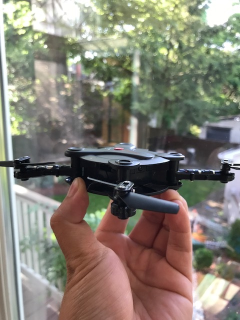 My miniature drone in 2017. Many things have changed for the five years. 
