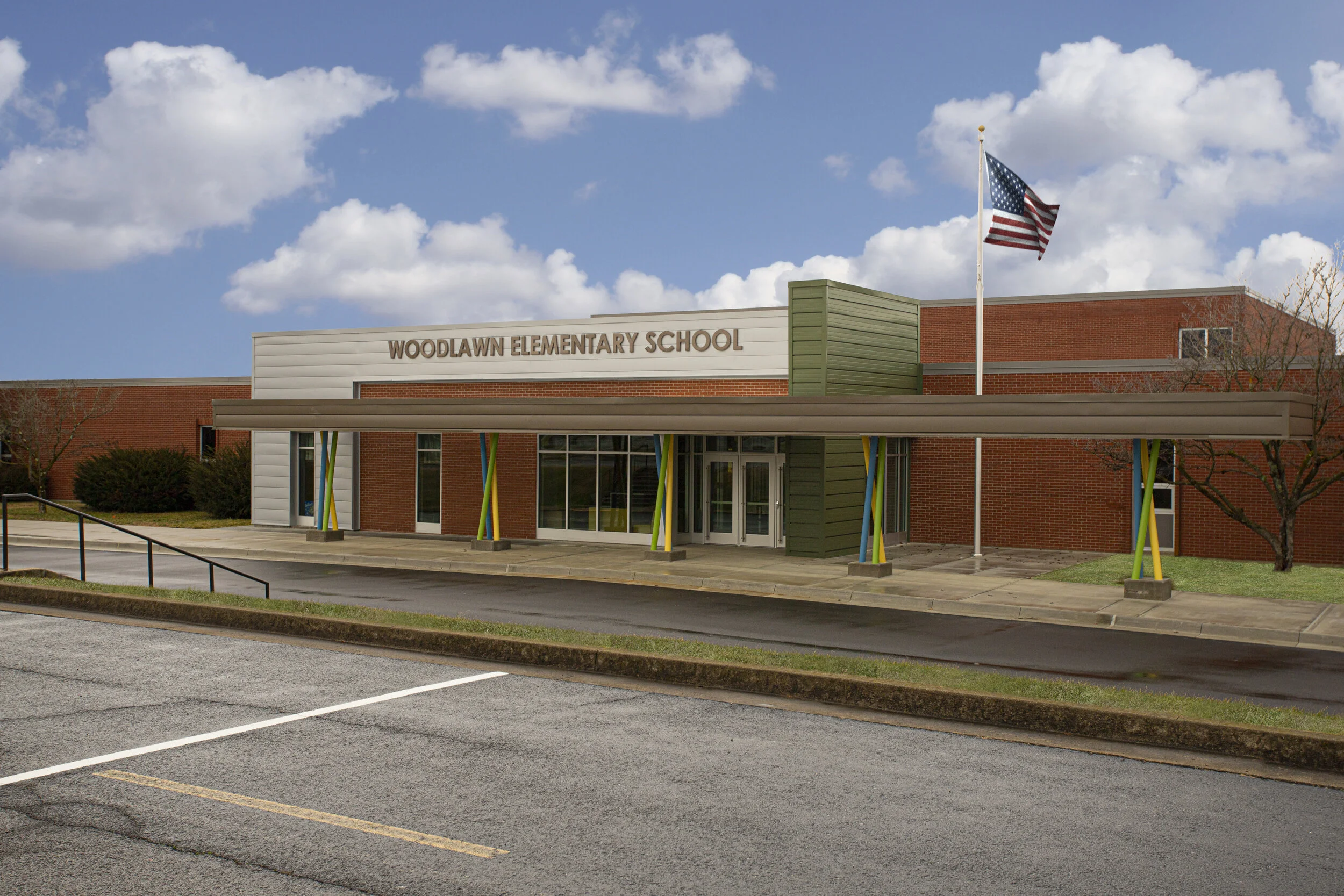 Woodlawn Elementary Renovation Ribbon Cutting — Clotfelter/Samokar