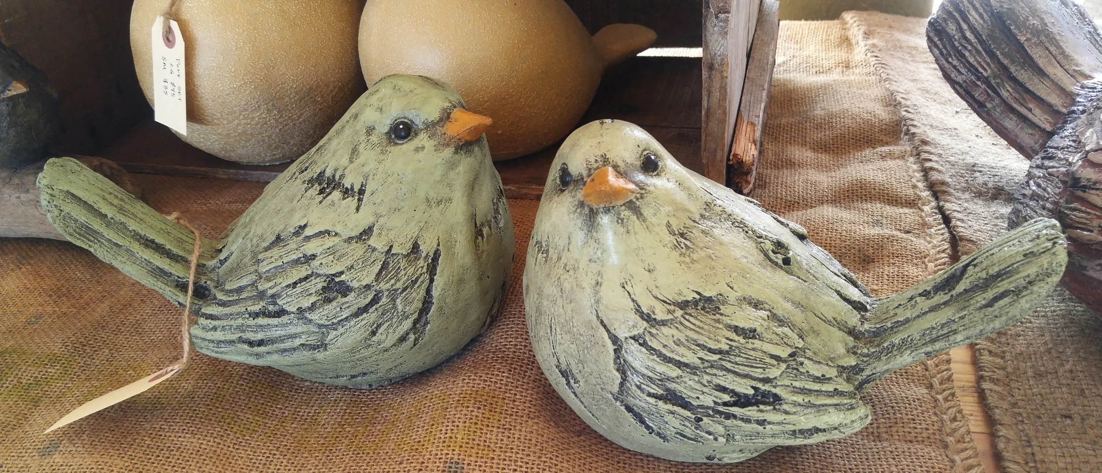 set of 2 birds - $60