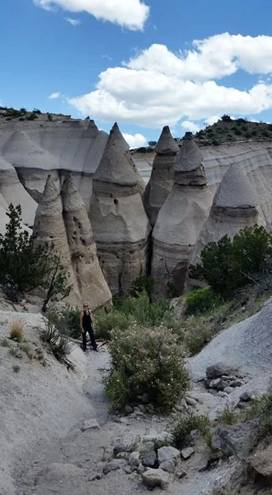 Kasha-Katuwe Tent Rocks National Monument felt like a trip to the moon!
