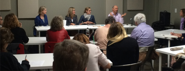 The Paths to Publishing panel sponsored by the Arts & Business Council of Greater Nashville and The Porch Writers' Collective.