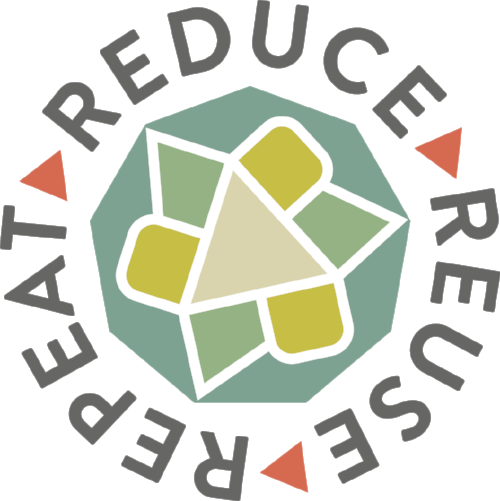 Studio Haus also redesigned the logo for Turnip Green Creative Reuse's fundraising event: Reduce. Reuse. Repeat. The arrows were again incorporated into the mark while giving a fresh approach the notorious recycle symbol that every already knows so well.