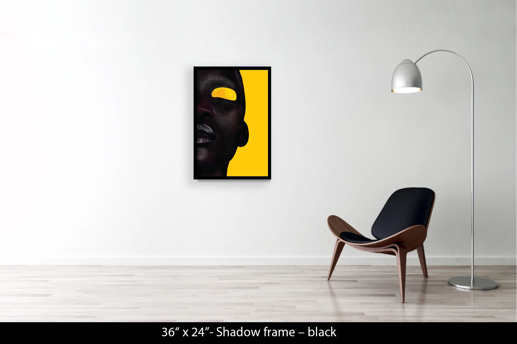 36"x24" | Shadow Frame Black