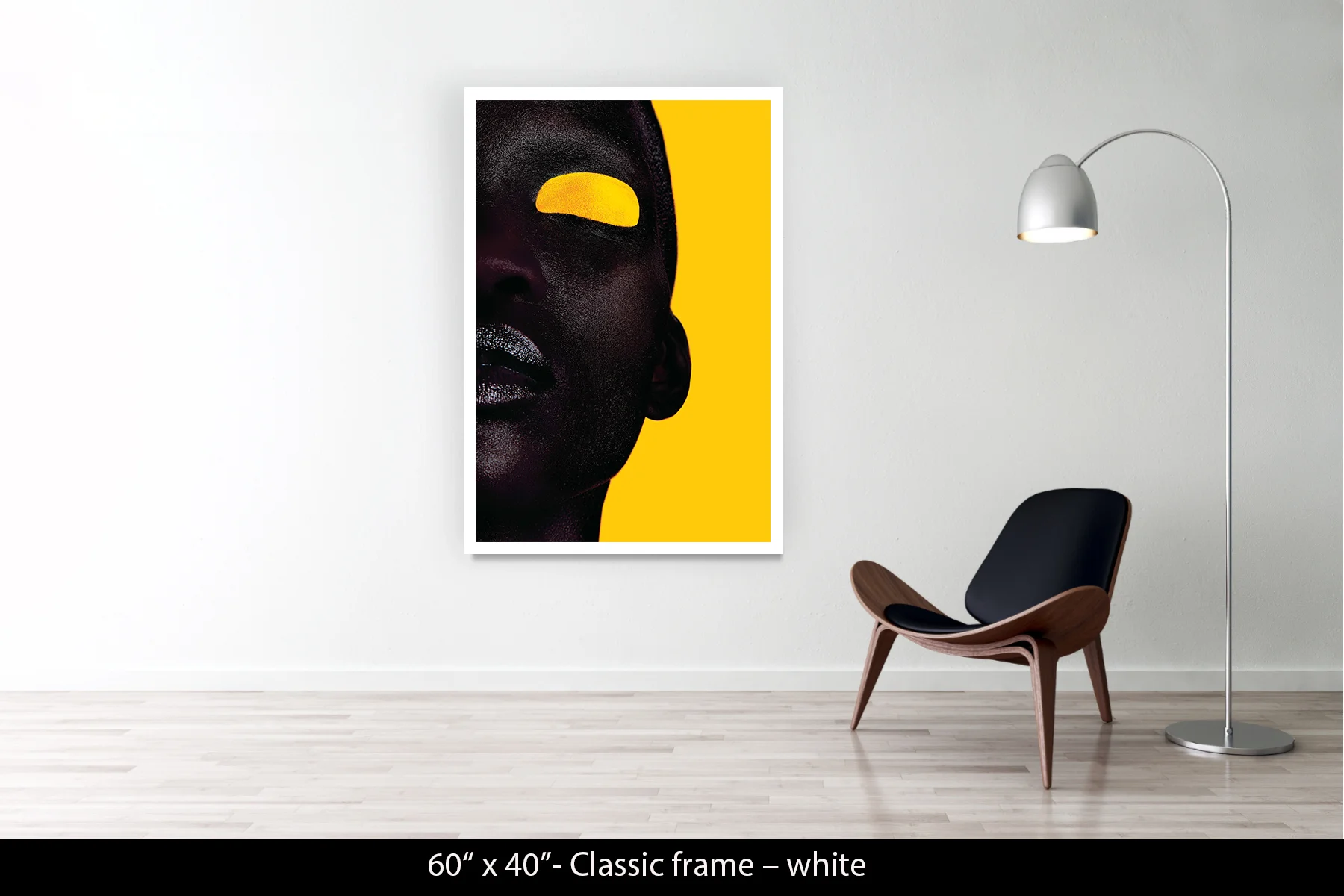 60"x40" | Classic Frame White
