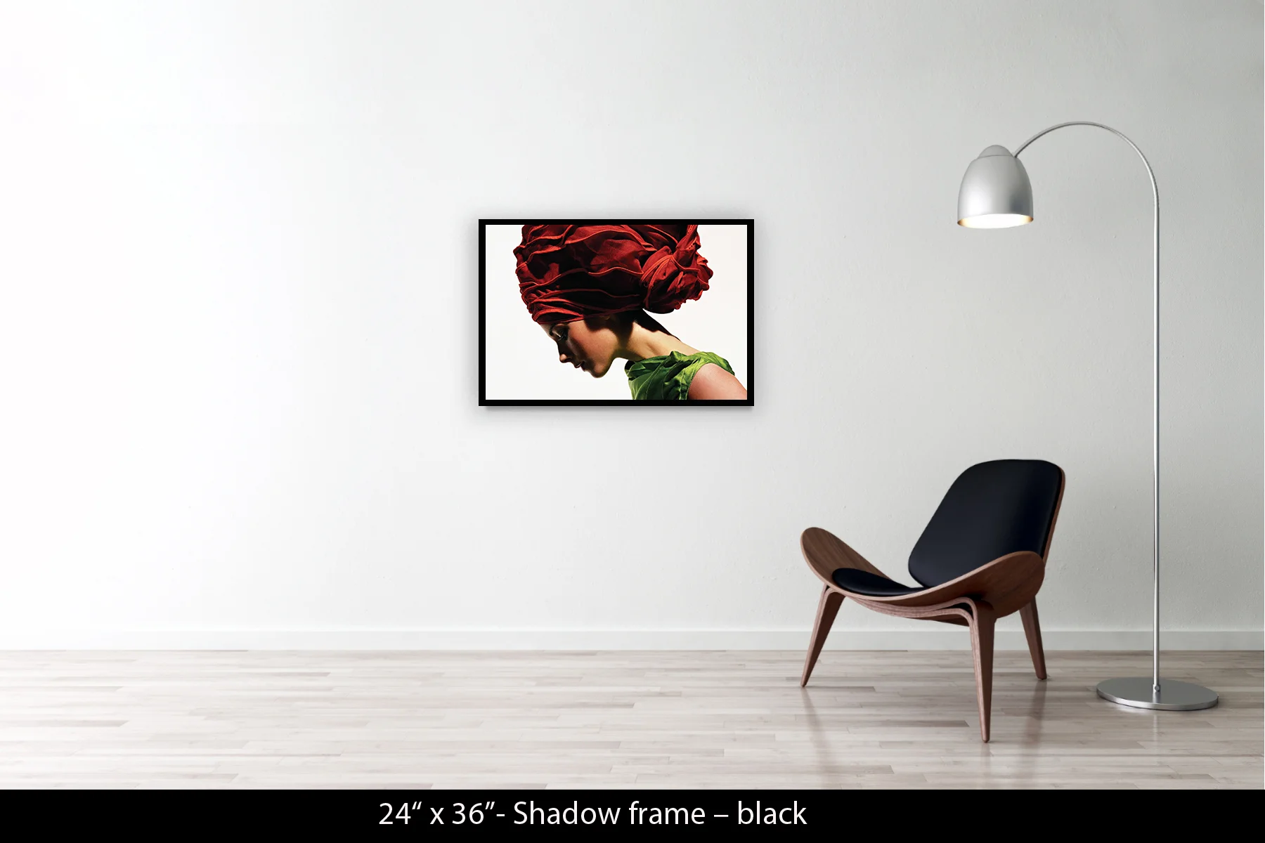 24"x36" | Shadow Frame Black