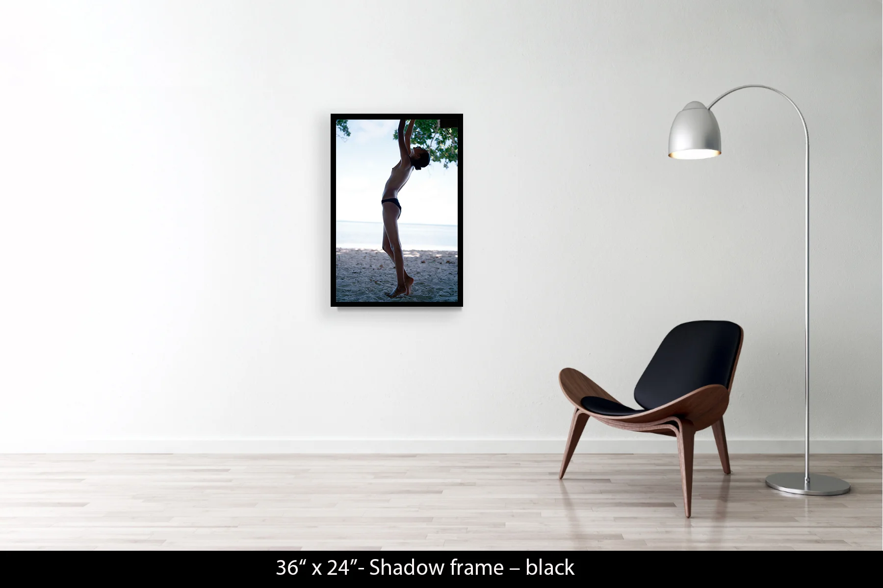 36"x24" | Shadow Frame Black