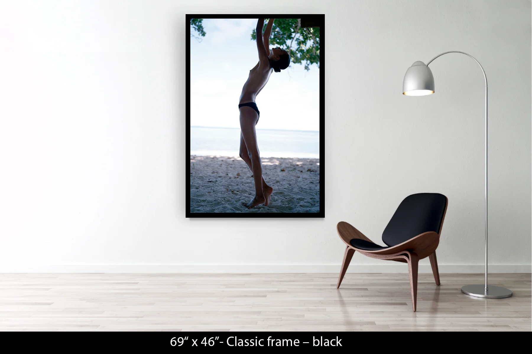69"x46" | Classic Frame Black