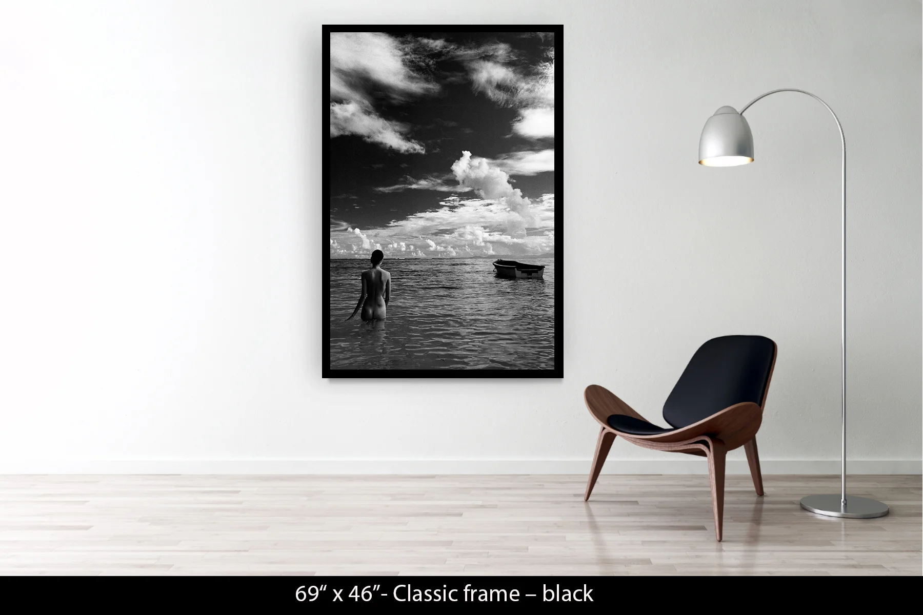 69"x46" | Classic Frame Black