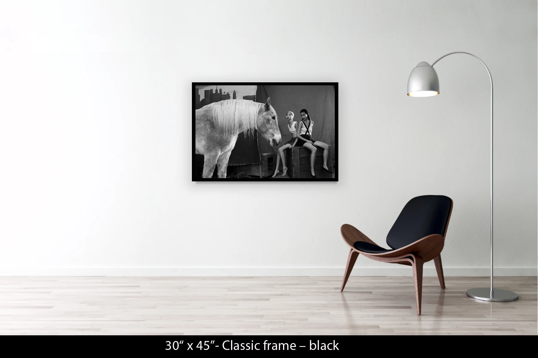 30"x45" | Classic Frame Black