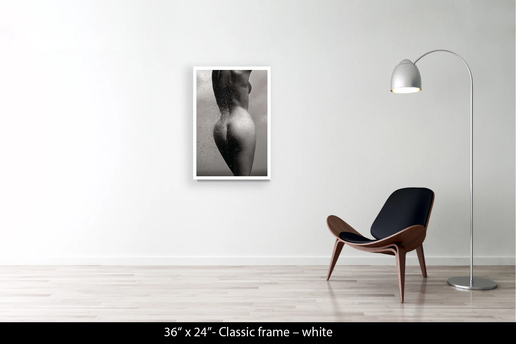 36"x24" | Classic Frame White