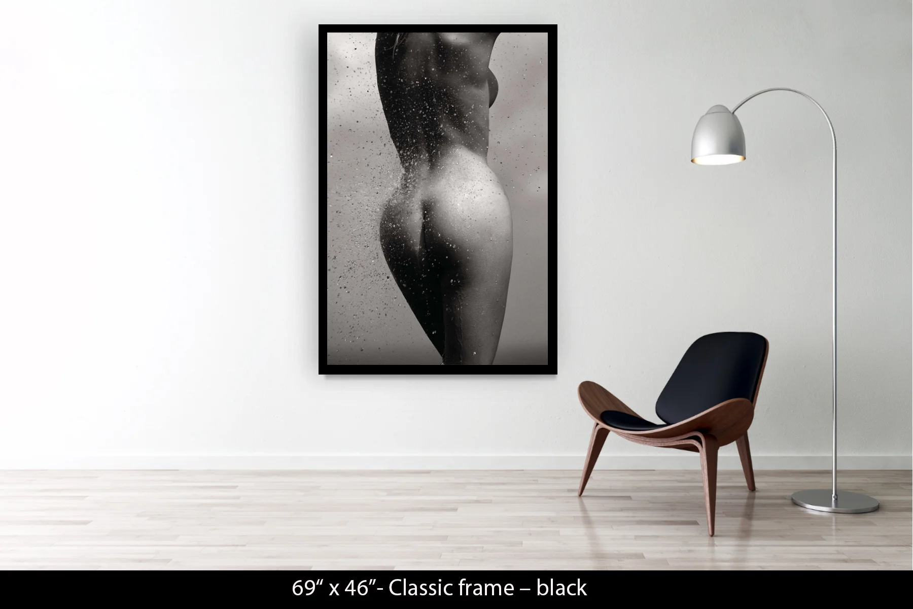 69"x46" | Classic Frame Black