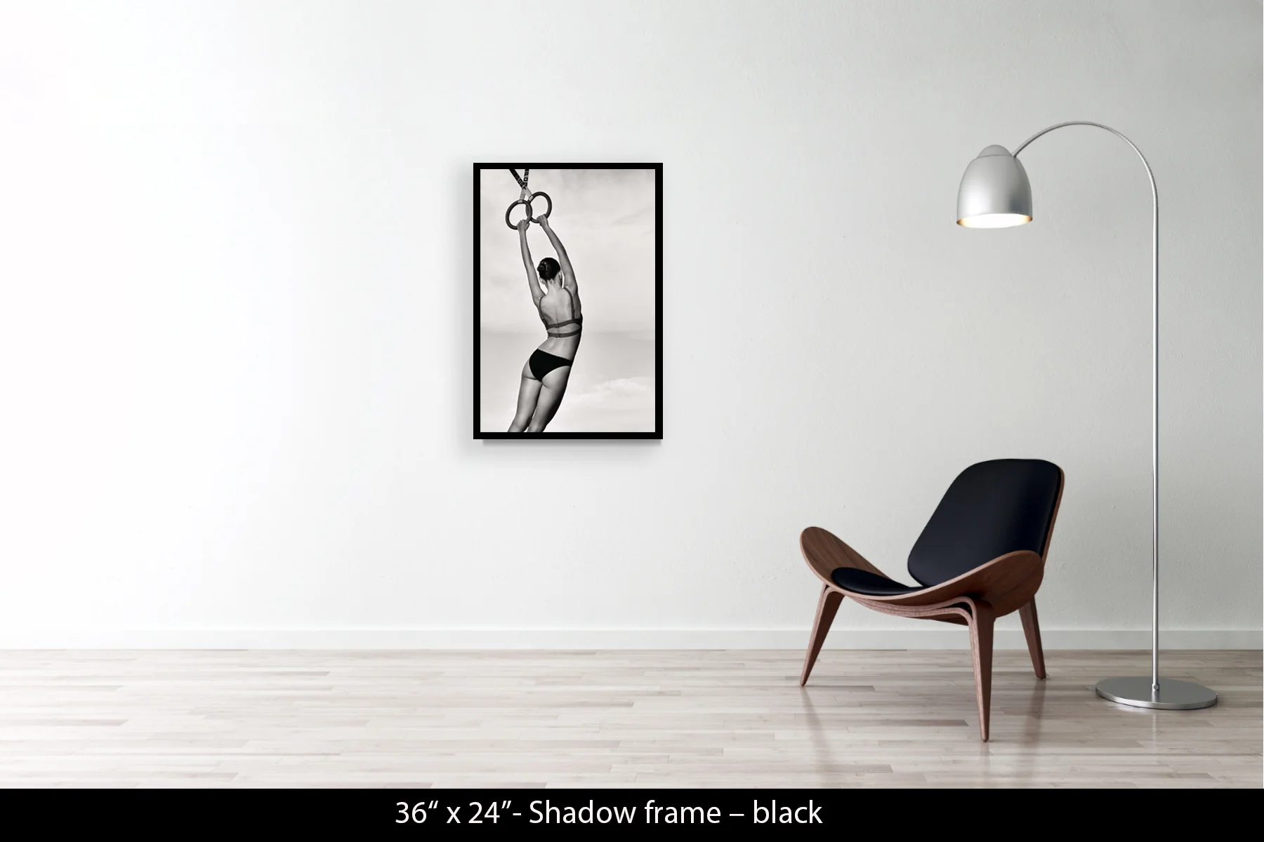 36"x24" | Shadow Frame Black