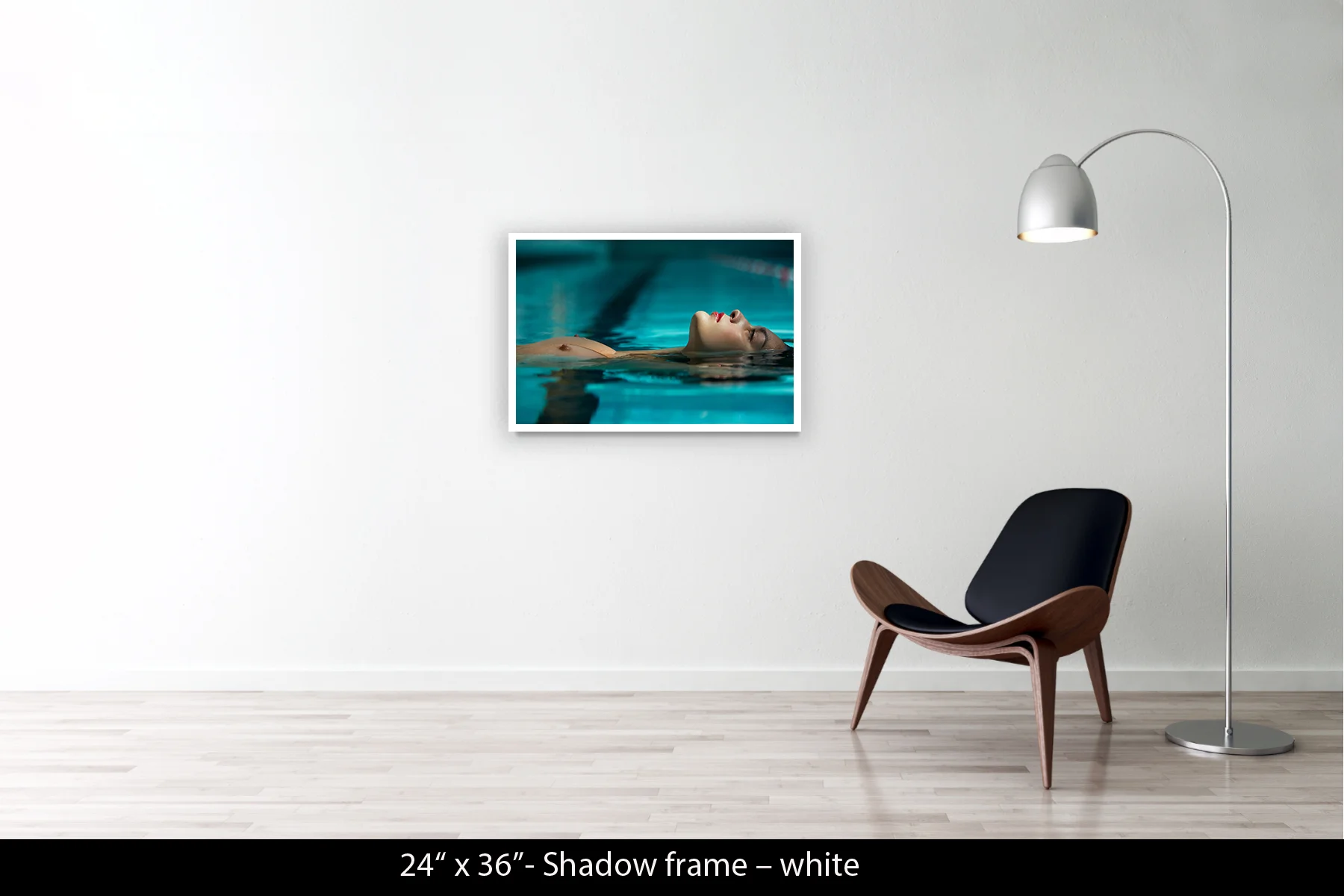 24"x36" | Shadow Frame White