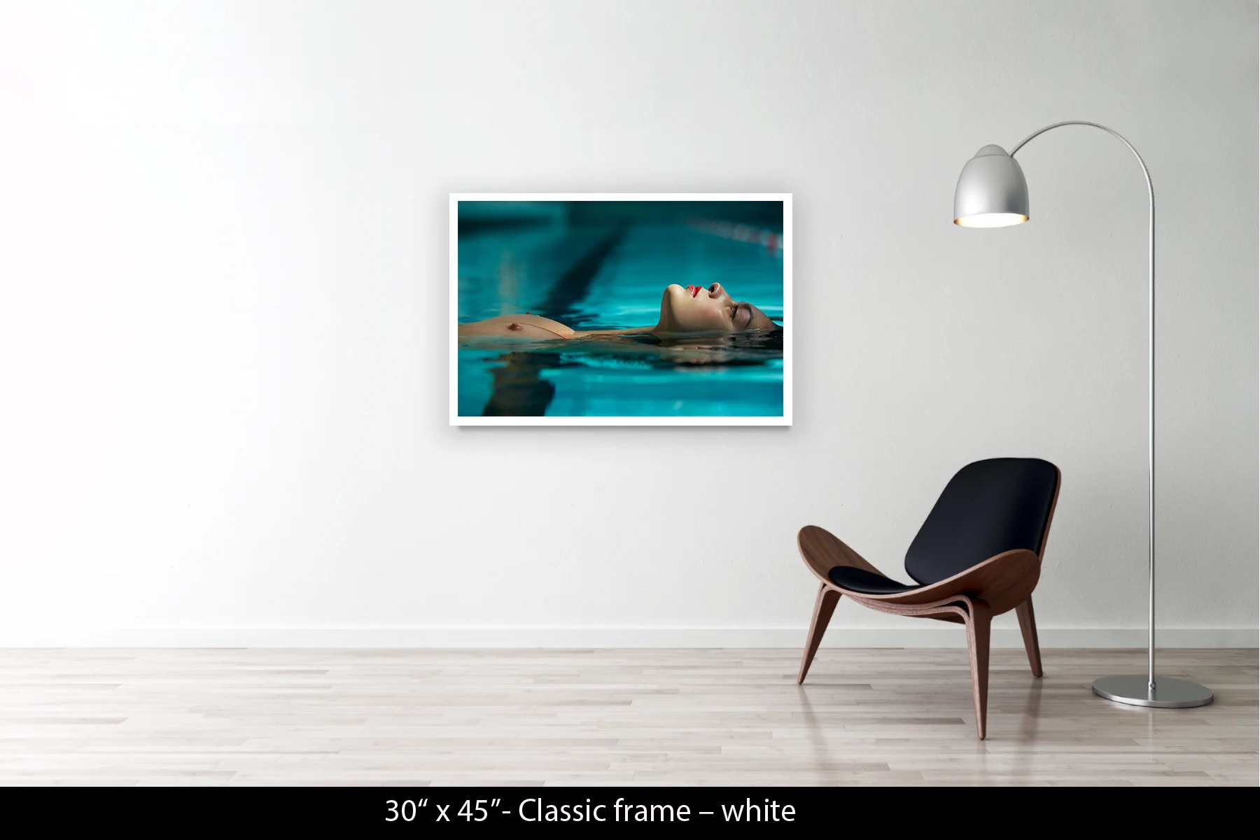 30"x45" | Classic Frame White
