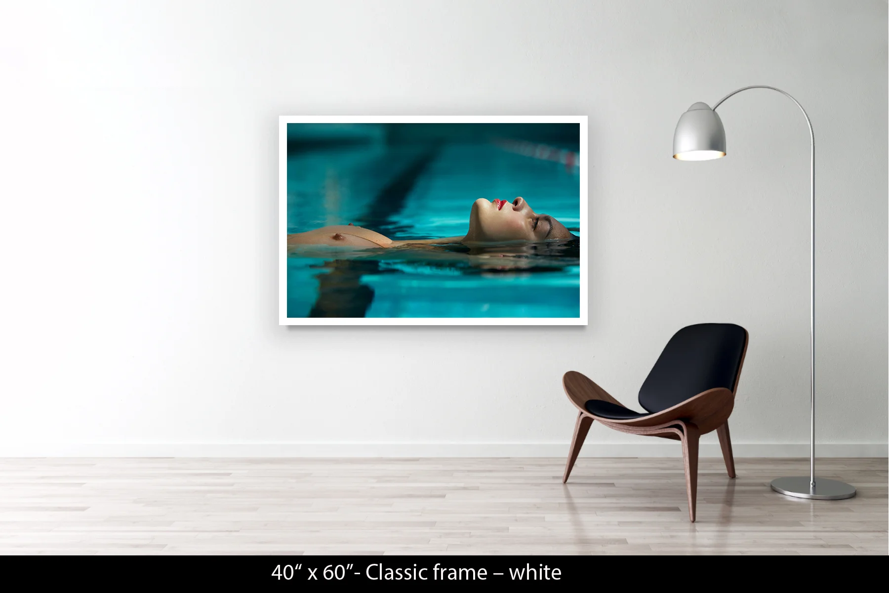 40"x60" | Classic Frame White