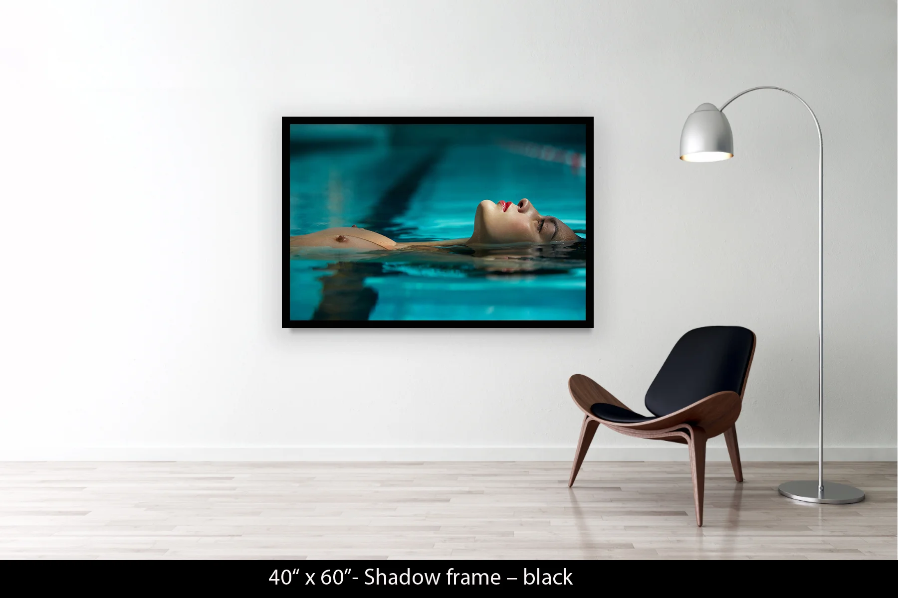 40"x60" | Shadow Frame Black