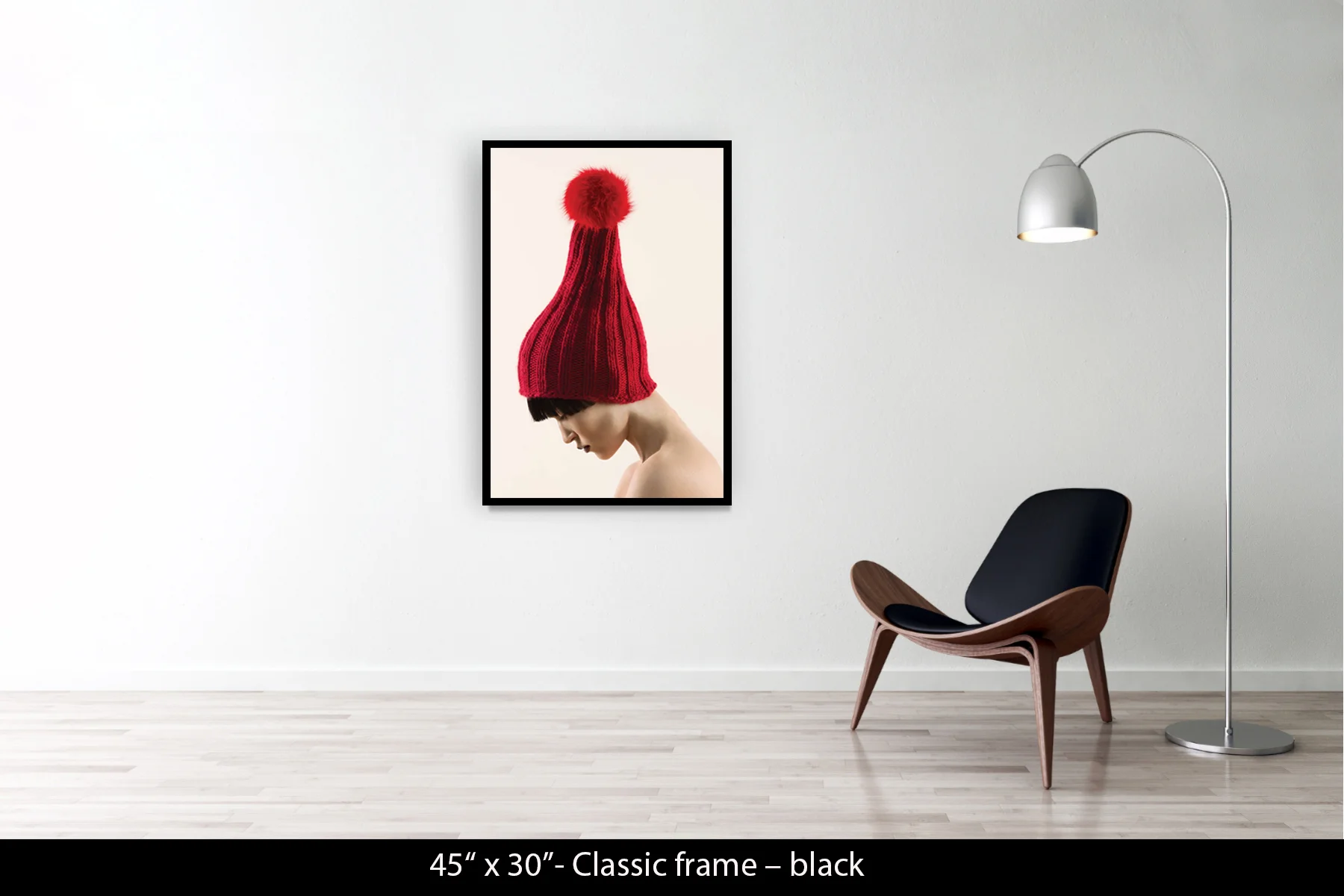 45"x30" | Classic Frame Black
