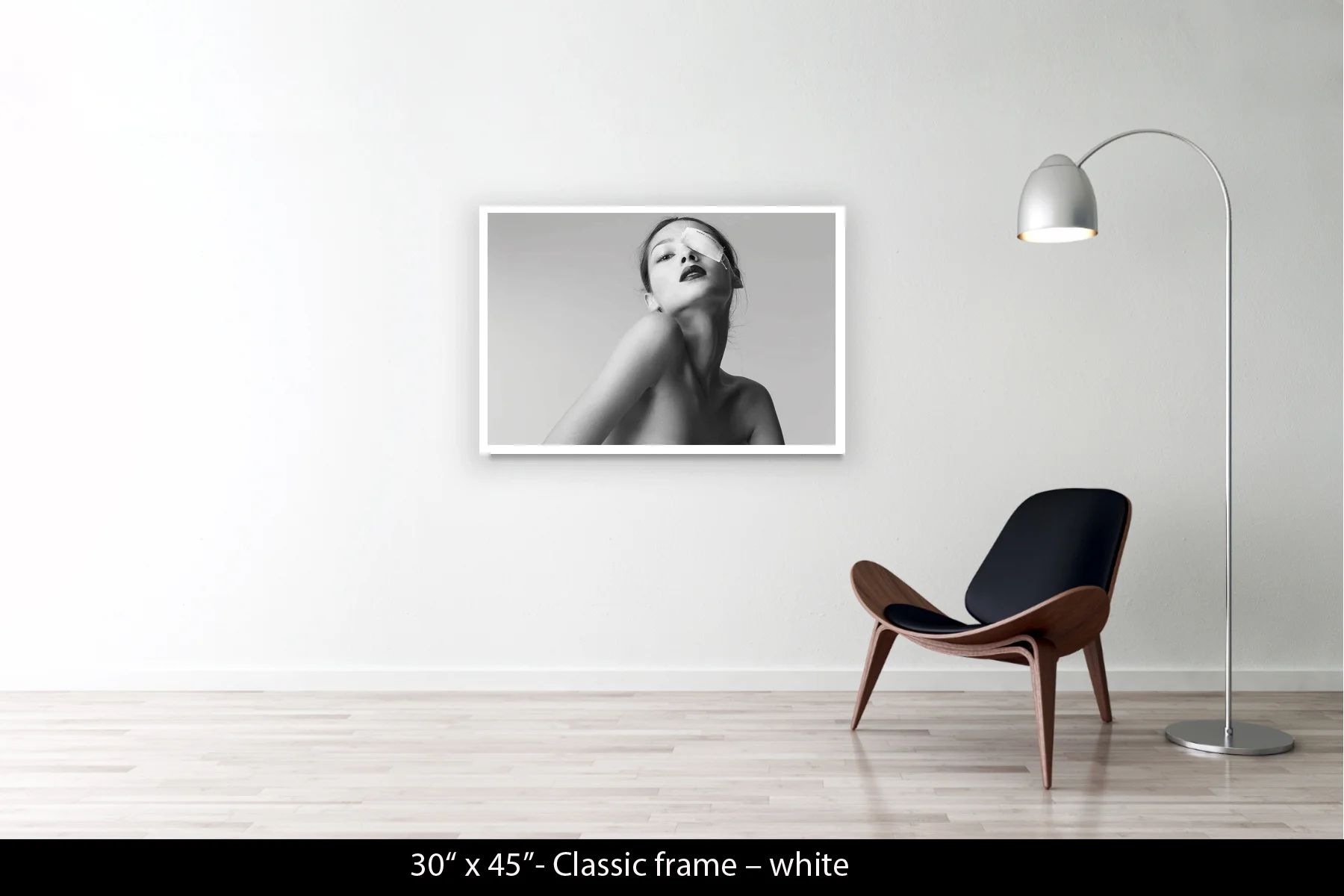 30"x45" | Classic Frame White