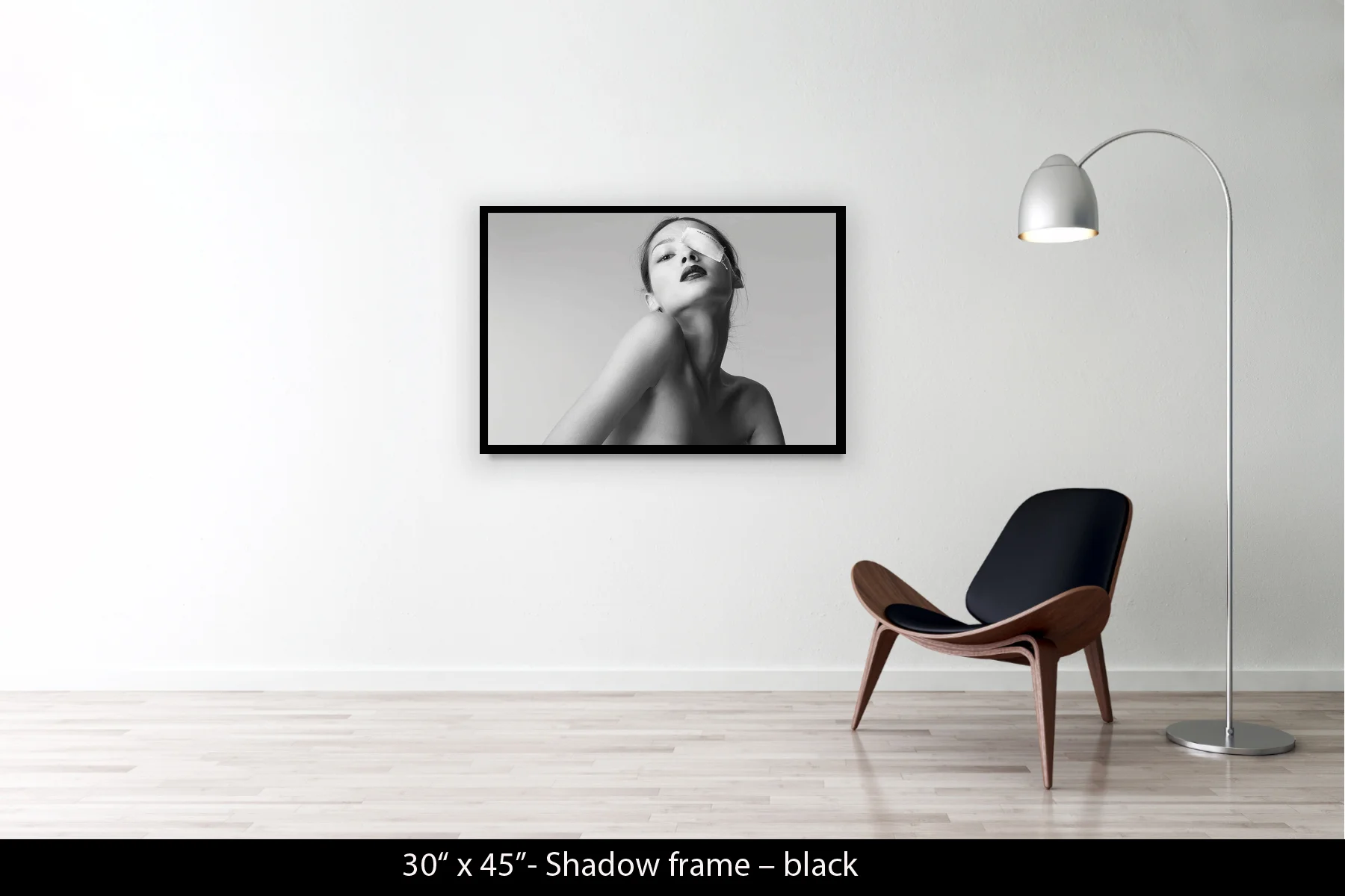 30"x45" | Shadow Frame Black