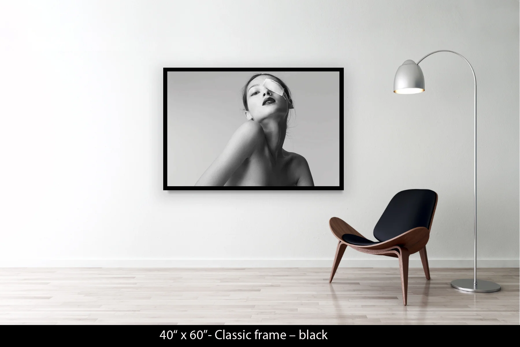 40"x60" | Classic Frame Black
