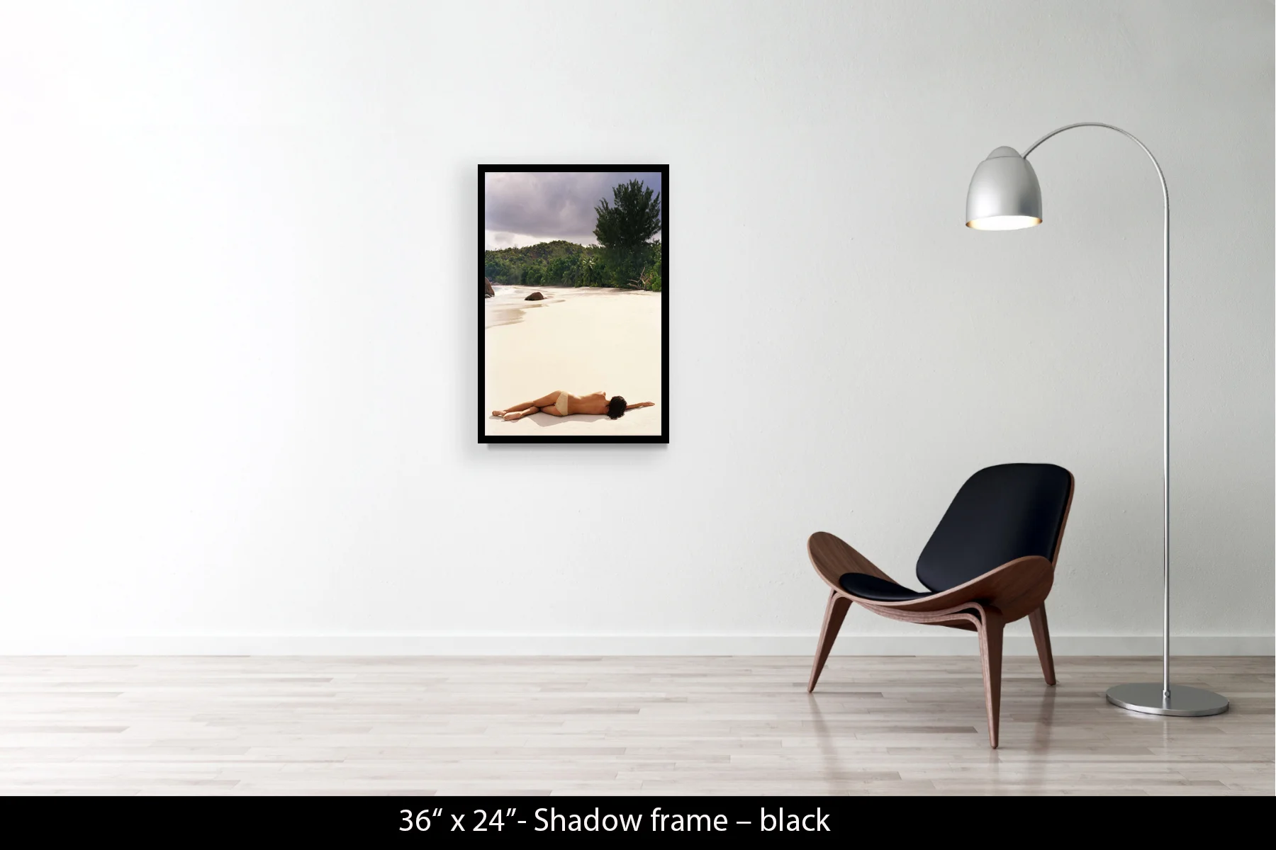 36"x24" | Shadow Frame Black