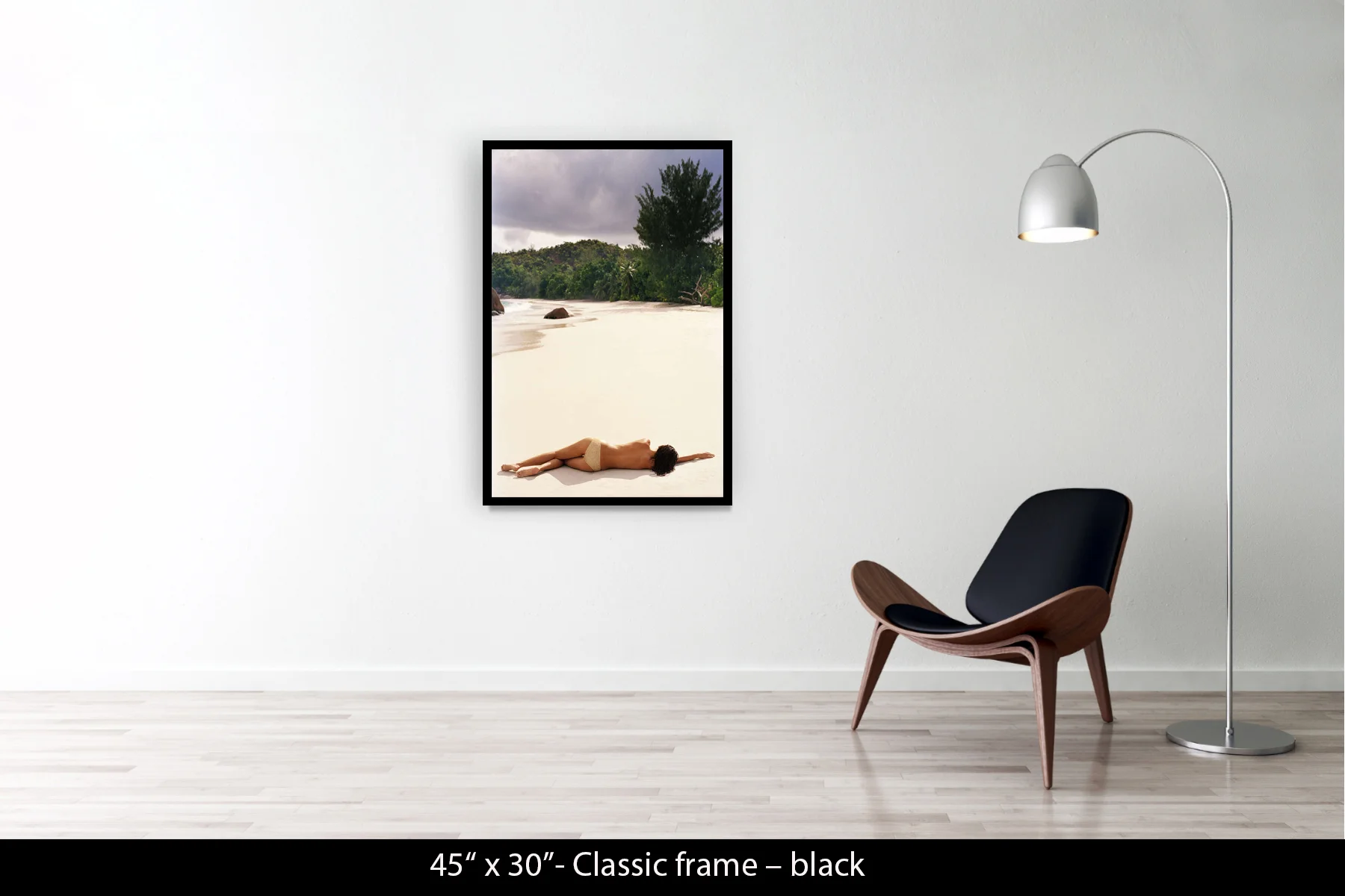 45"x30" | Classic Frame Black