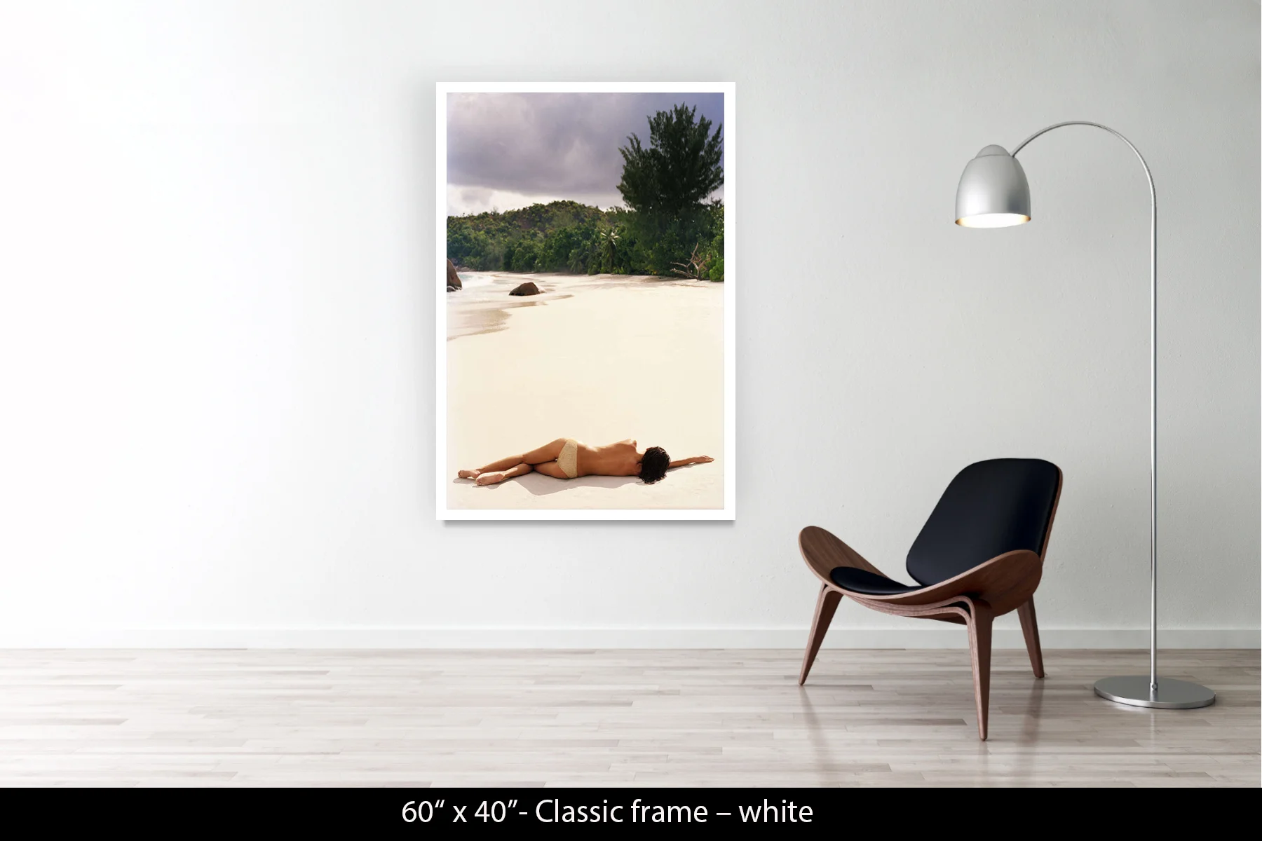 60"x40" | Classic Frame White