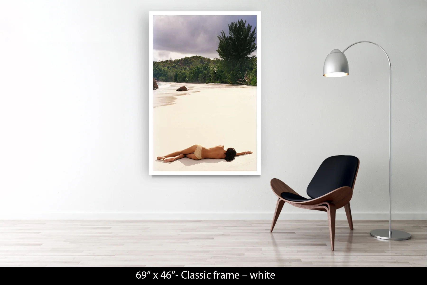 69"x46" | Classic Frame White