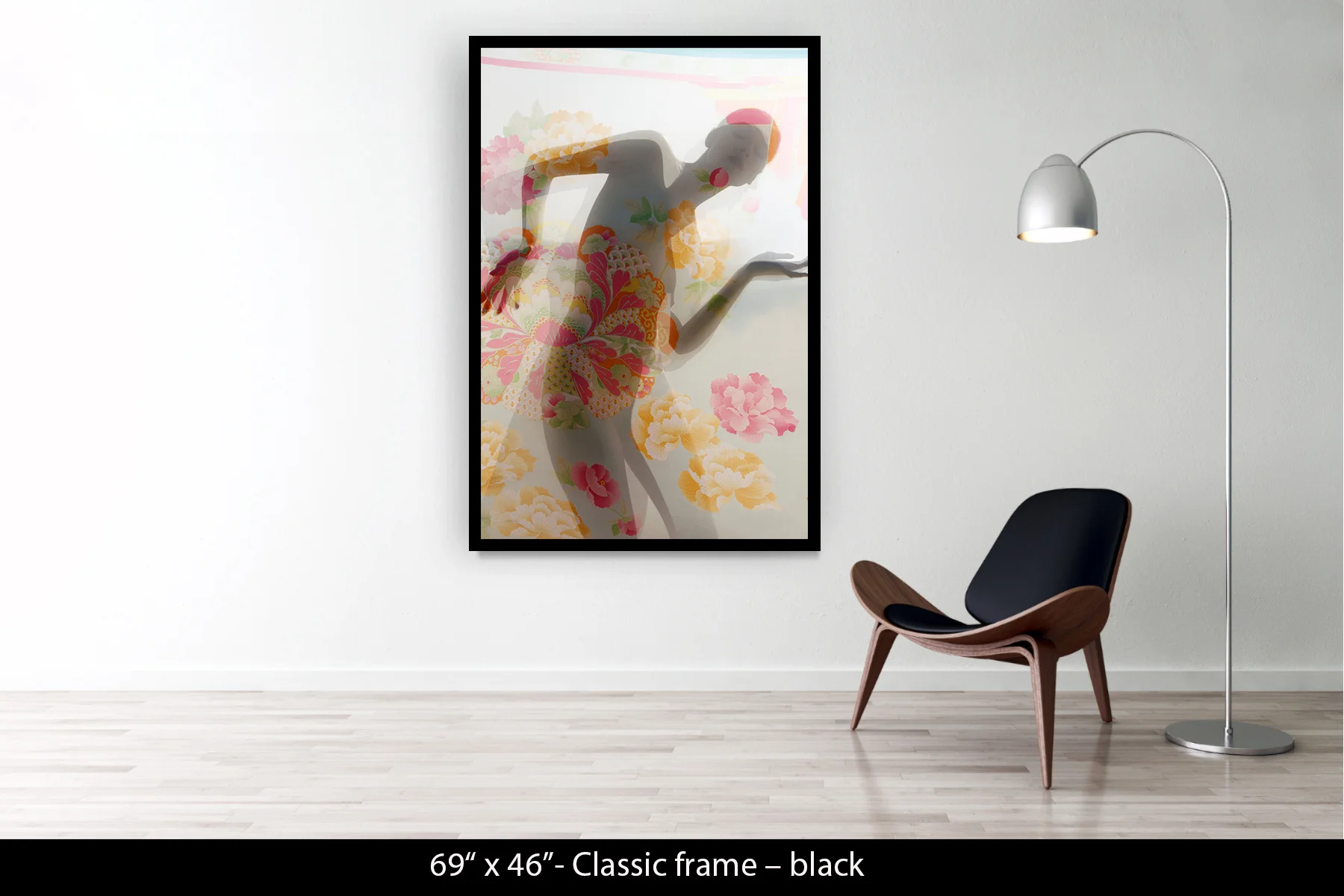 69"x46" | Classic Frame Black