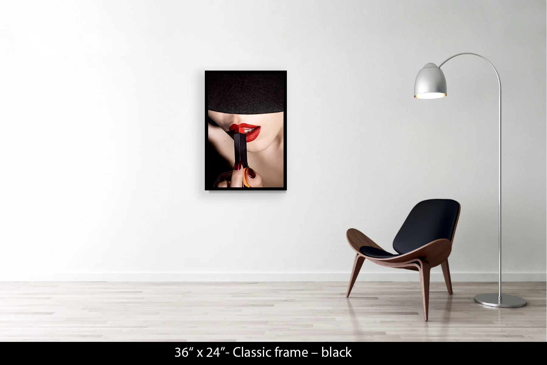 36"x24" | Classic Frame Black