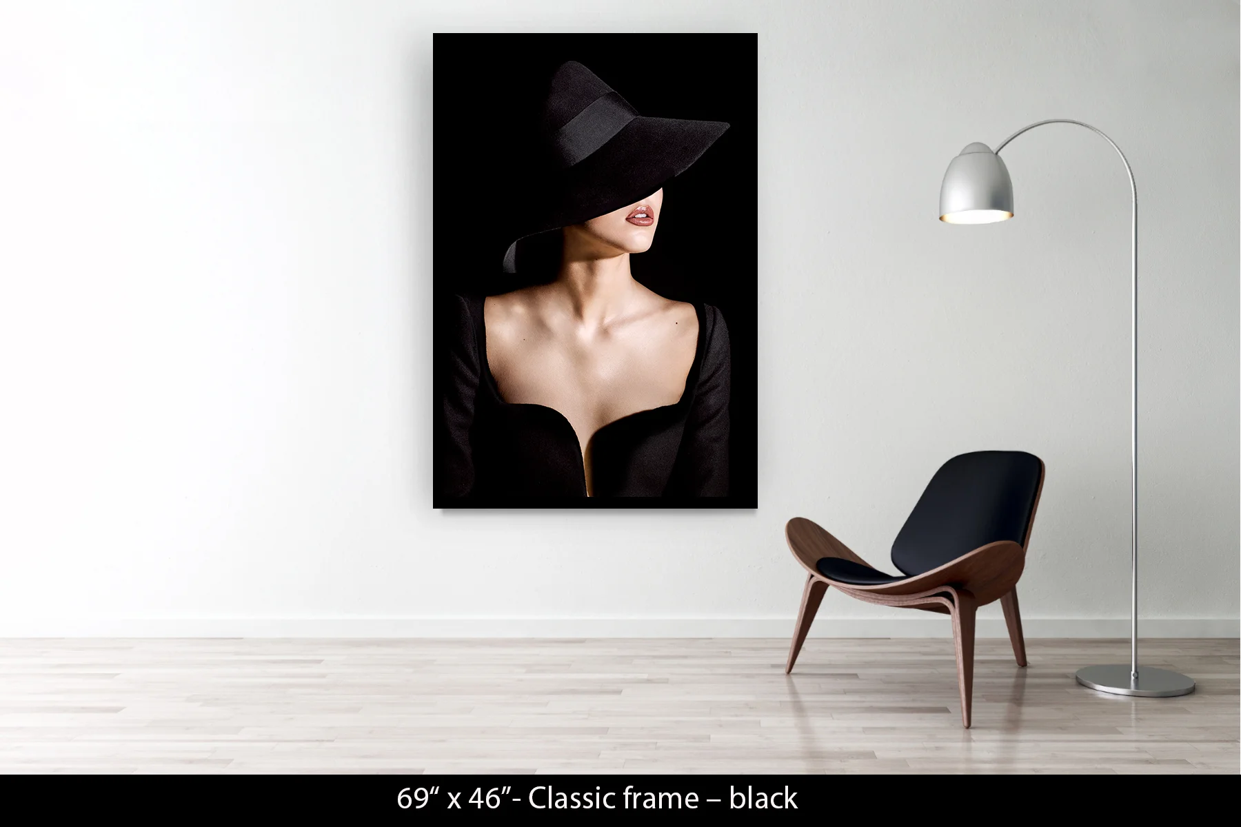 69"x46" | Classic Frame Black