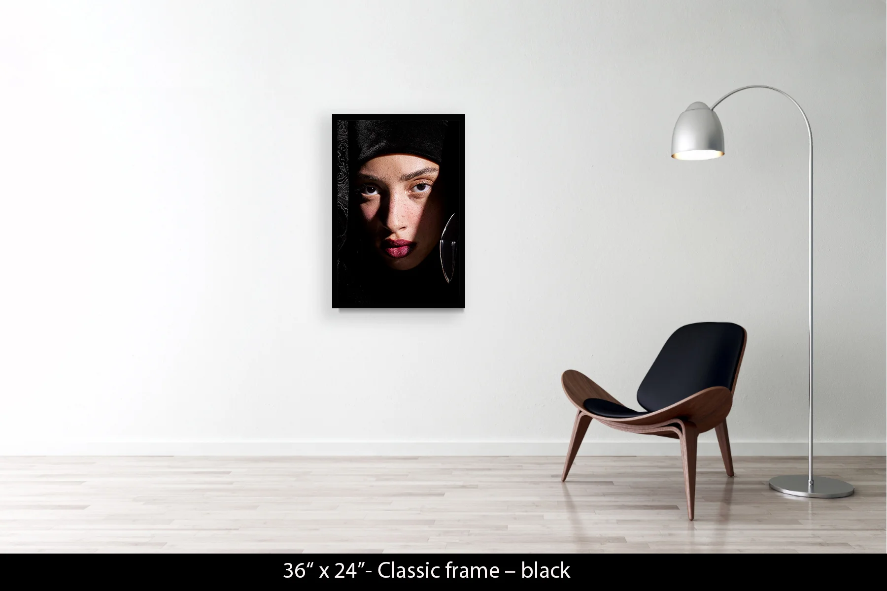 36"x24" | Classic Frame Black