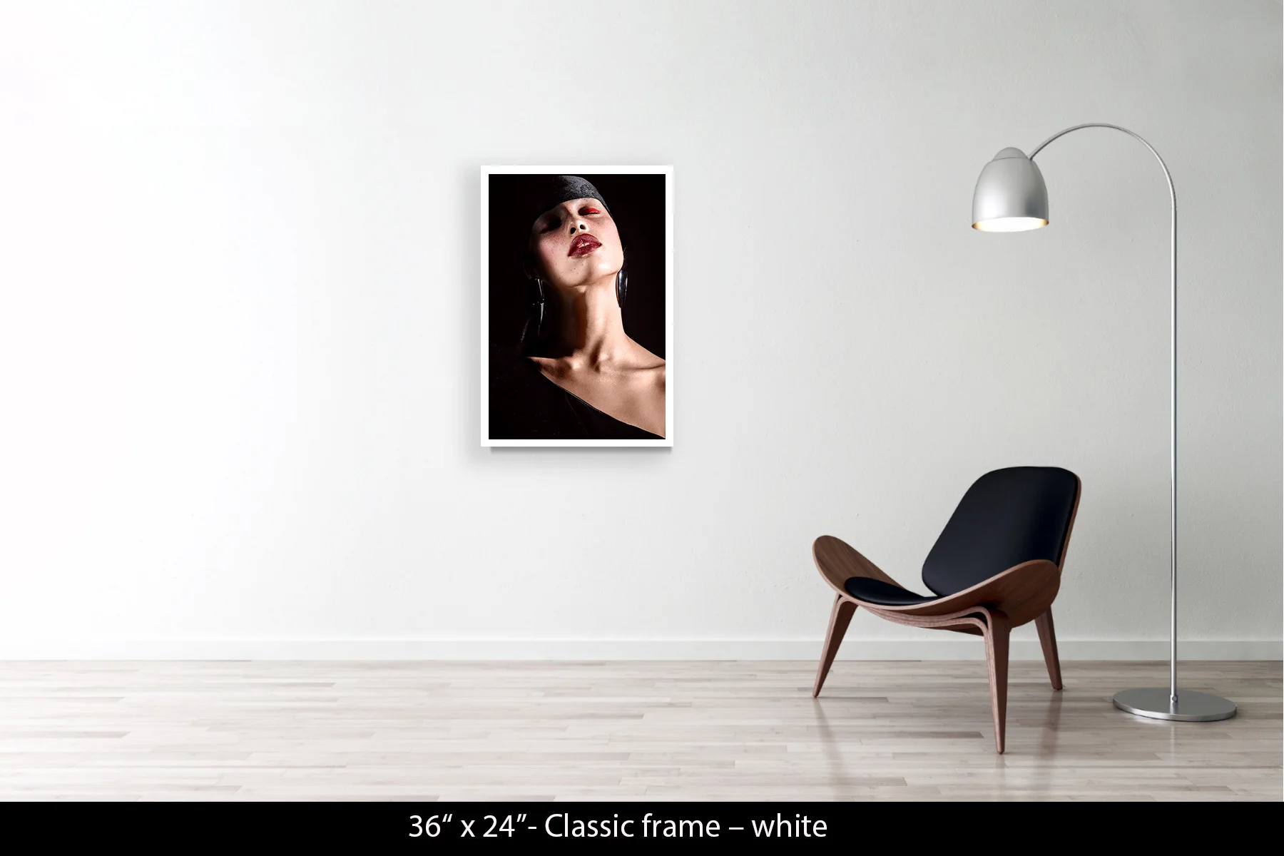 36"x24" | Classic Frame White