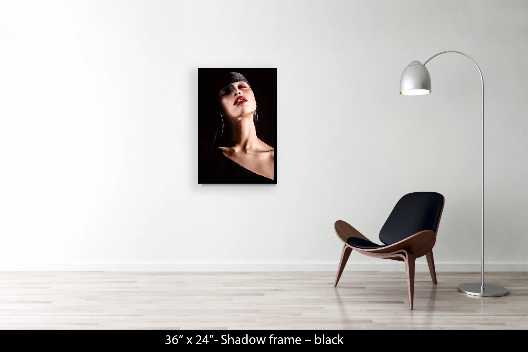 36"x24" | Shadow Frame Black