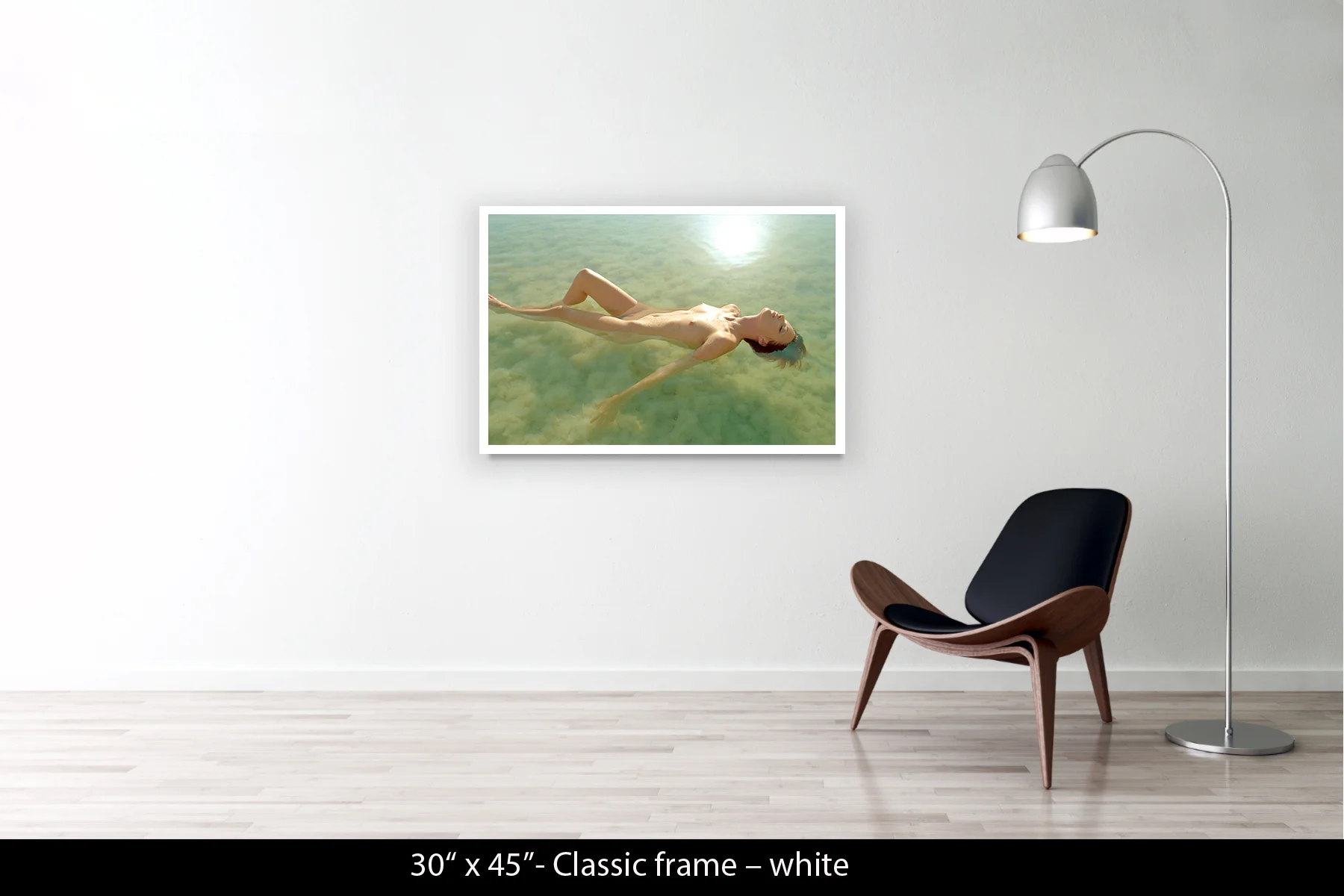 30"x45" | Classic Frame White