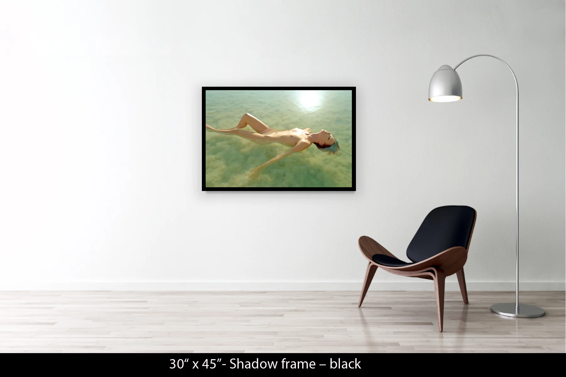 30"x45" | Shadow Frame Black