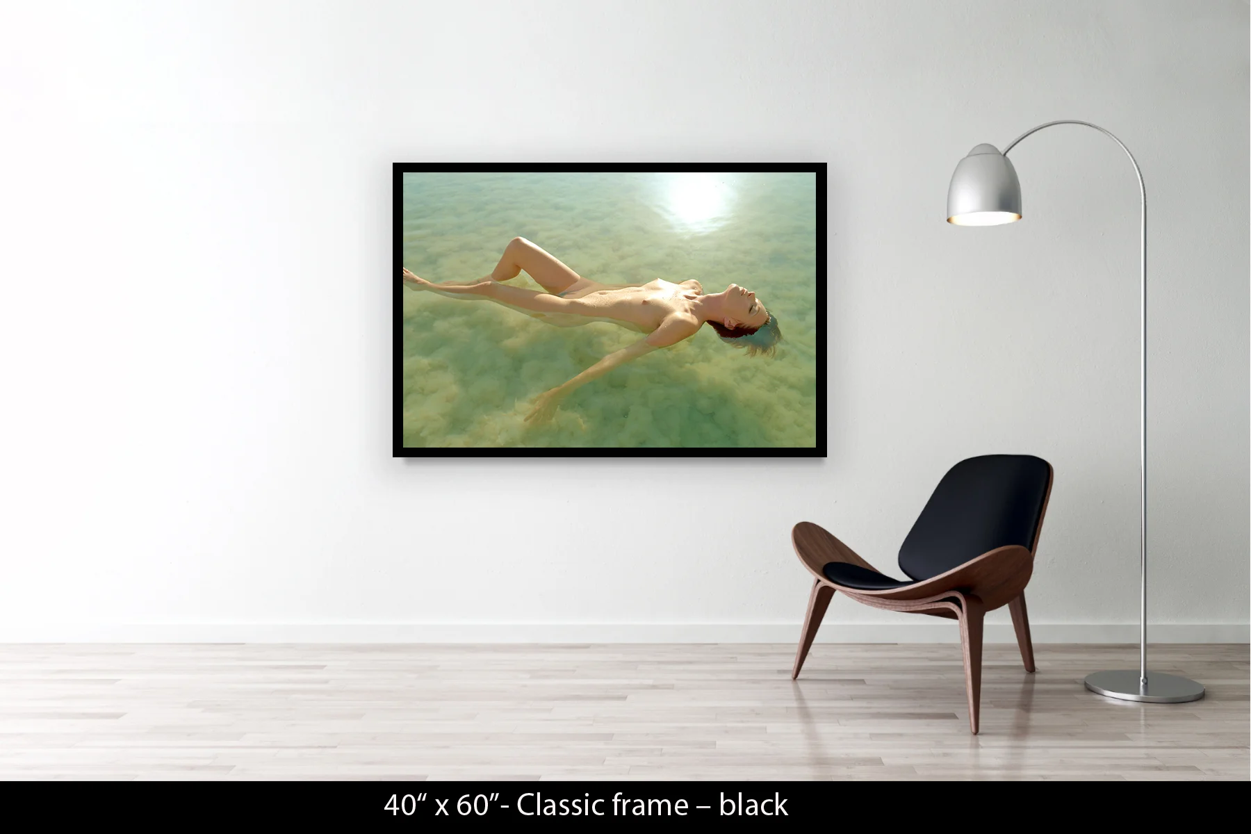 40"x60" | Classic Frame Black