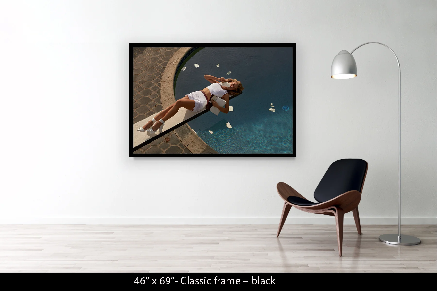 46"x69" | Classic Frame Black