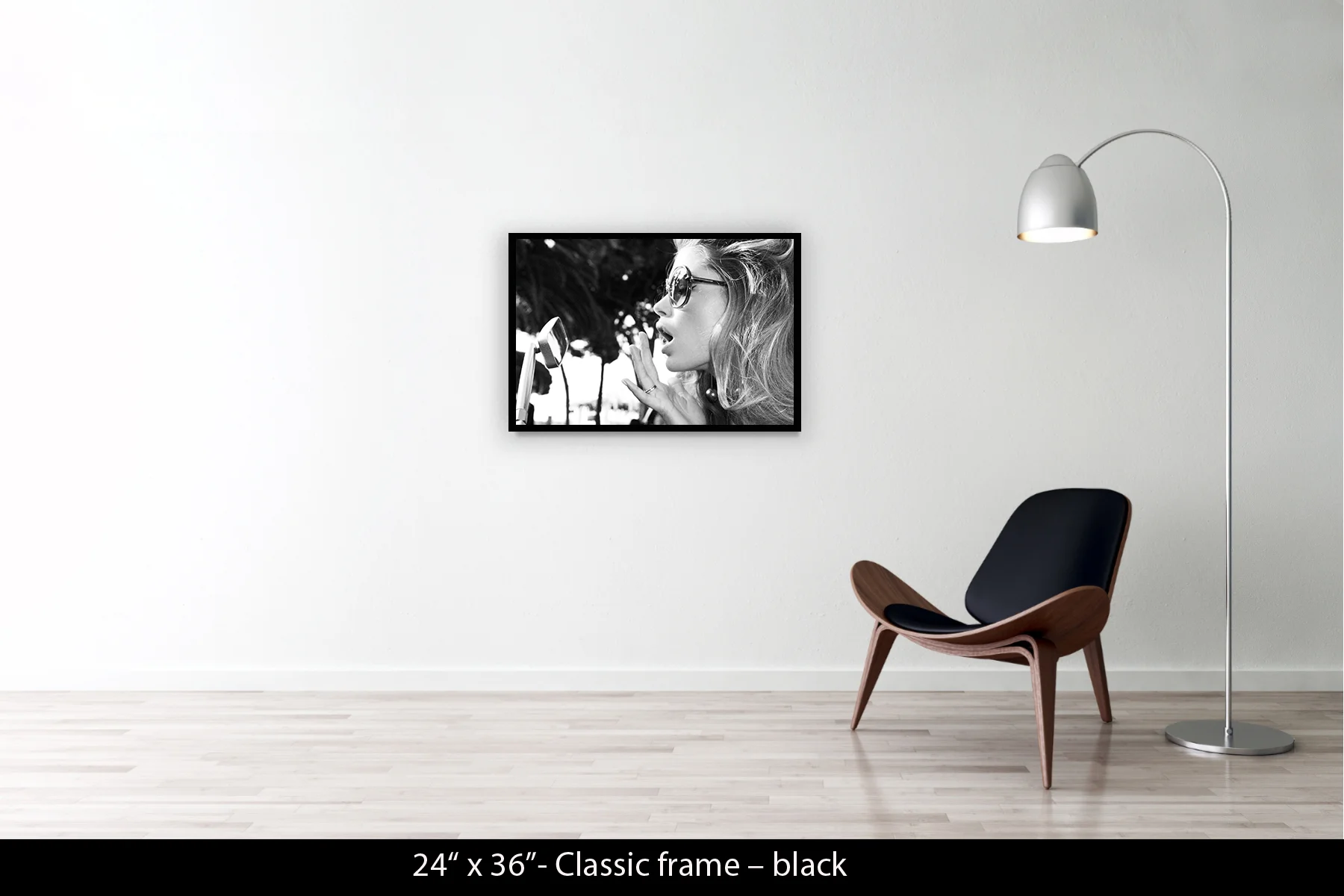 24"x36" | Classic Frame Black