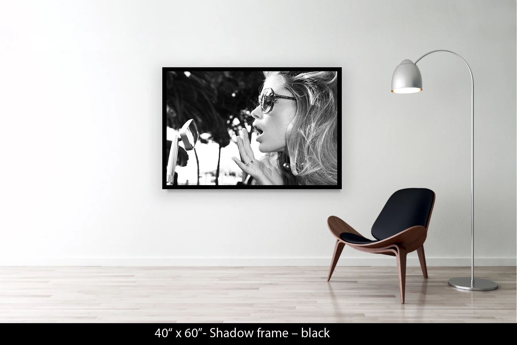 40"x60" | Shadow Frame Black