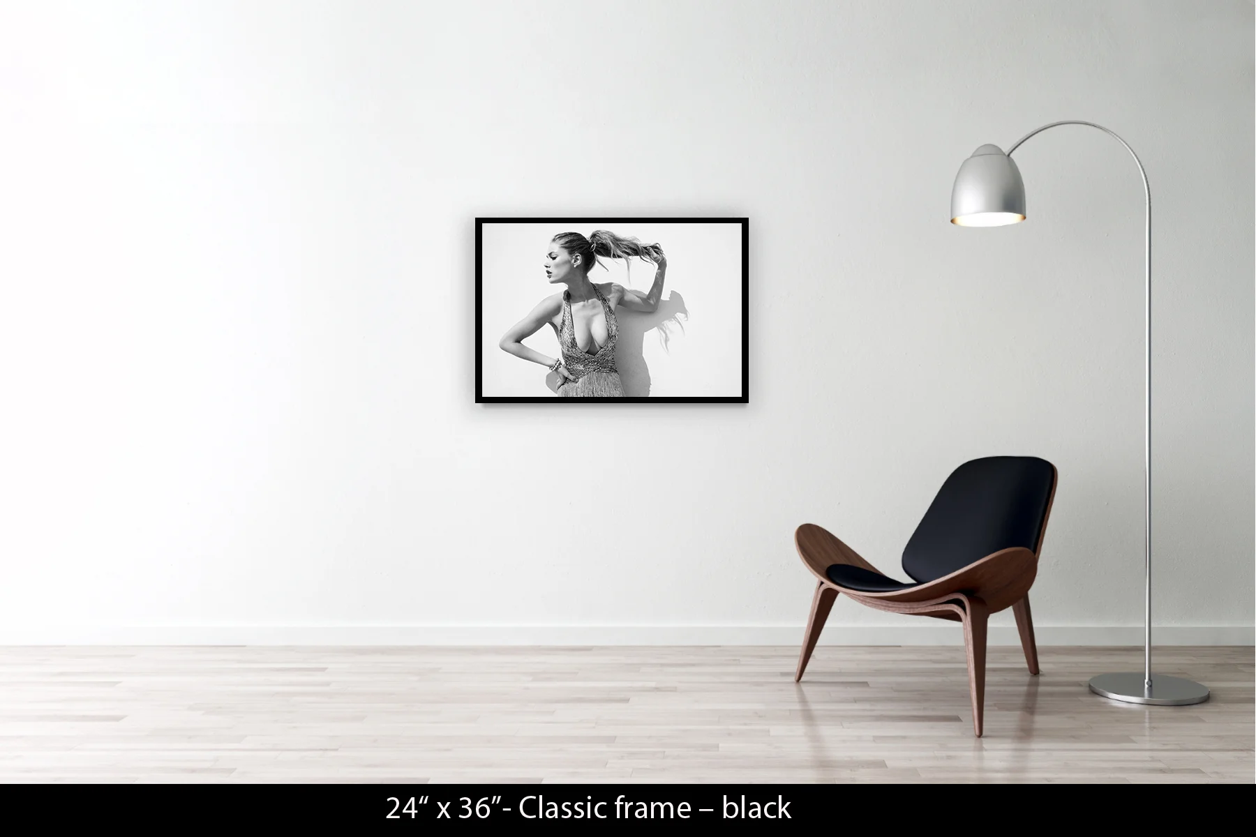 24"x36" | Classic Frame Black