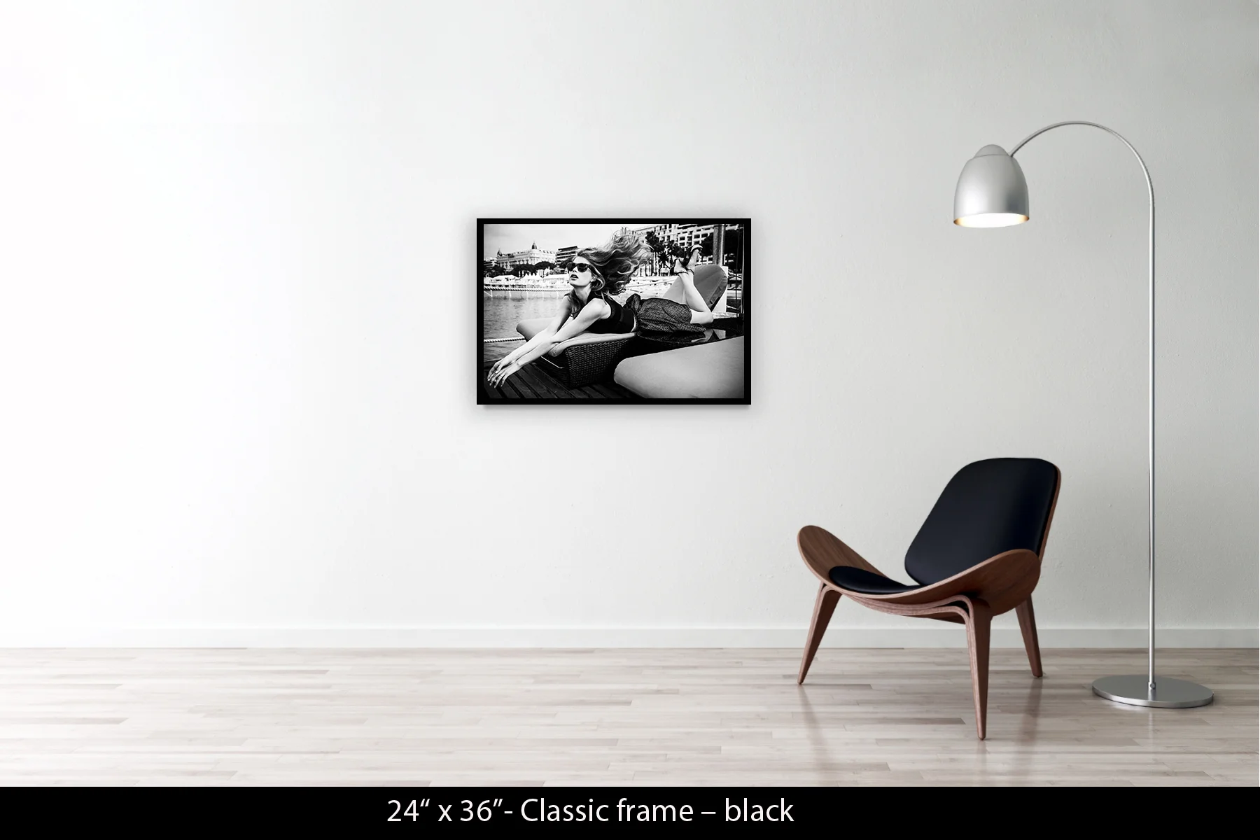 24"x36" | Classic Frame Black