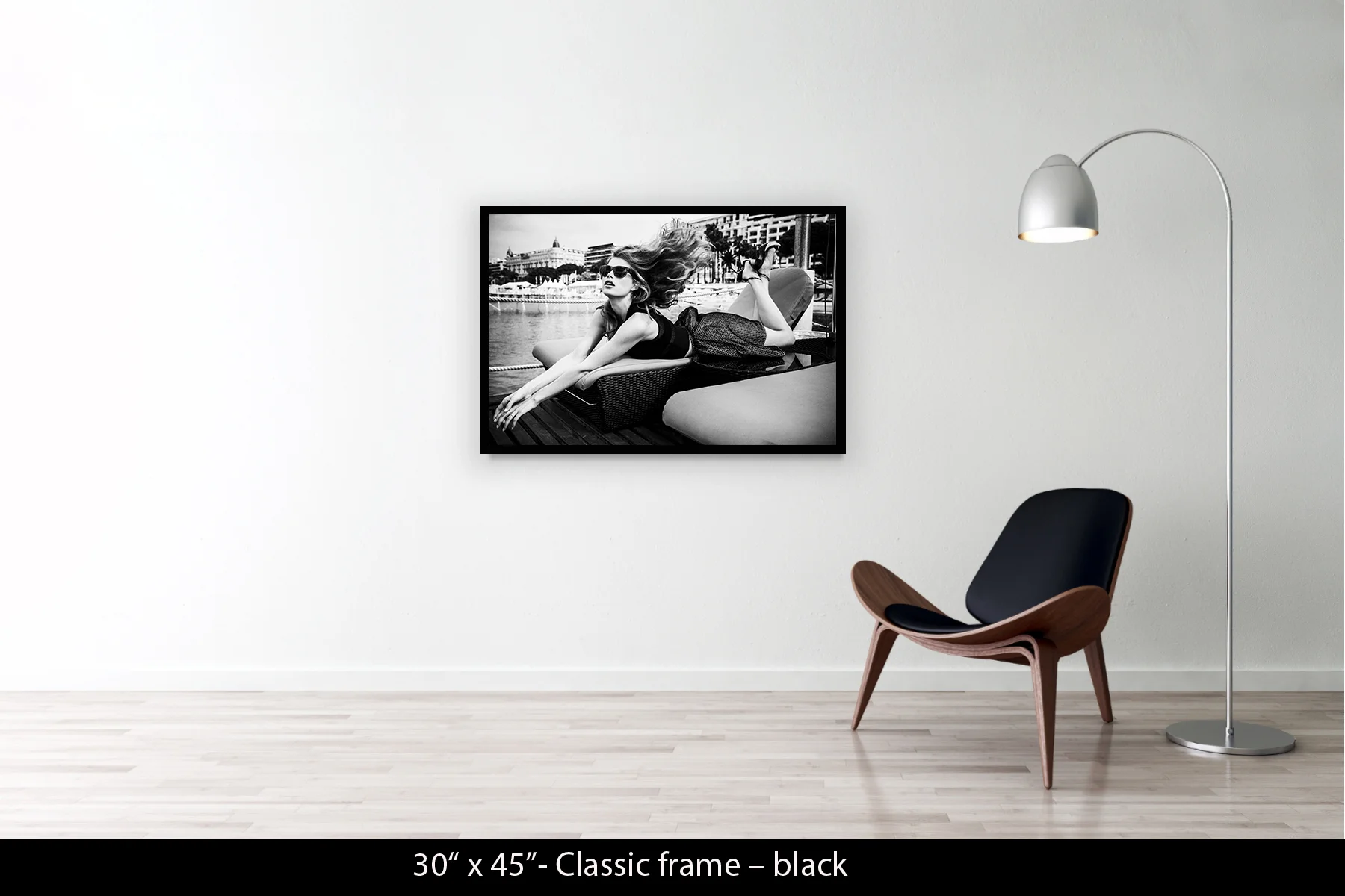 30"x45" | Classic Frame Black
