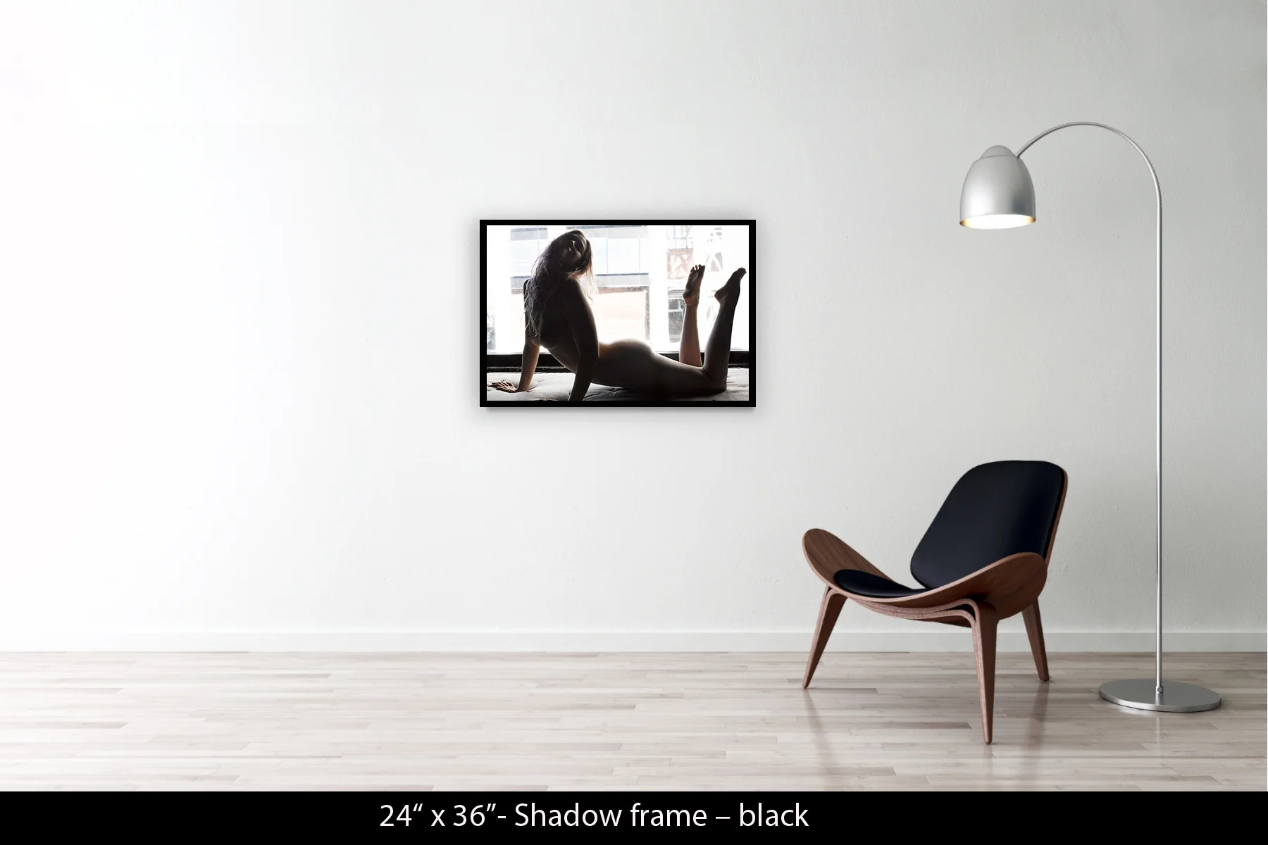 24"x36" | Shadow Frame Black