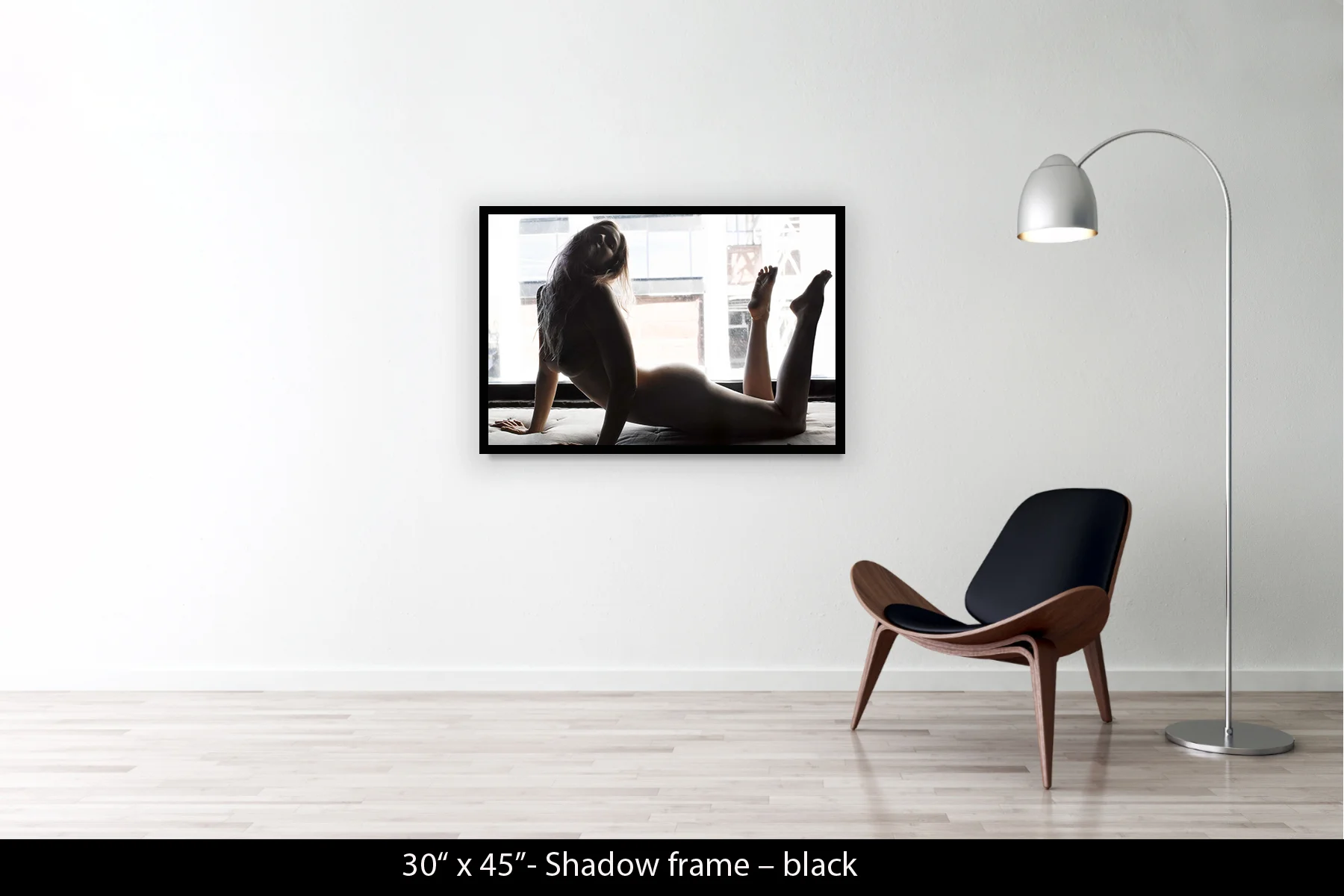 30"x45" | Shadow Frame Black